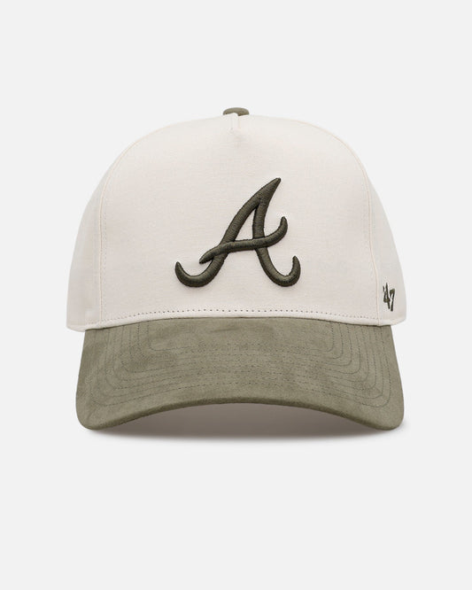 47 Brand Atlanta Braves 'Bottle Green 2.0' 47 Offside Snapback Natural