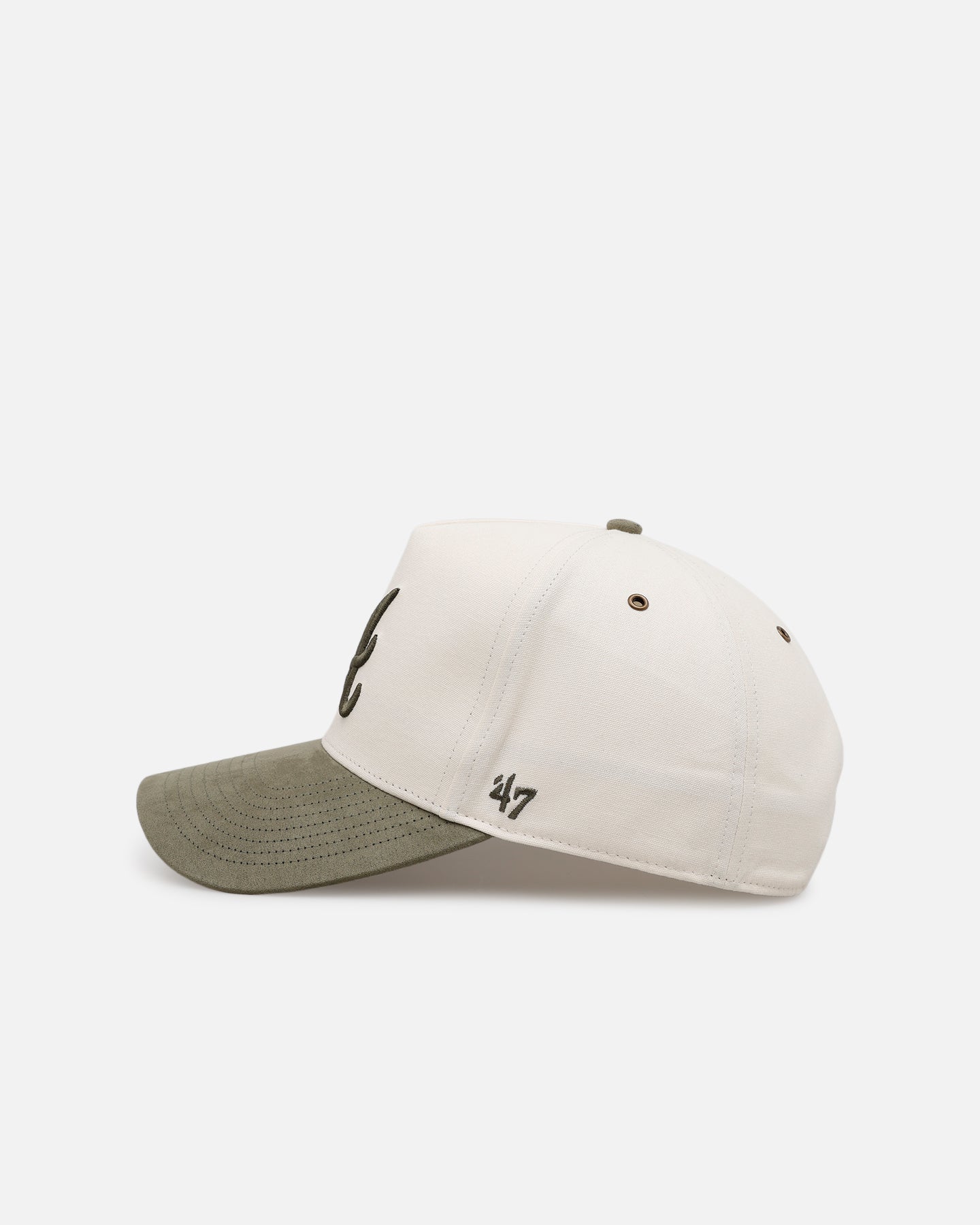 47 Brand Atlanta Braves 'Bottle Green 2.0' 47 Offside Snapback Natural