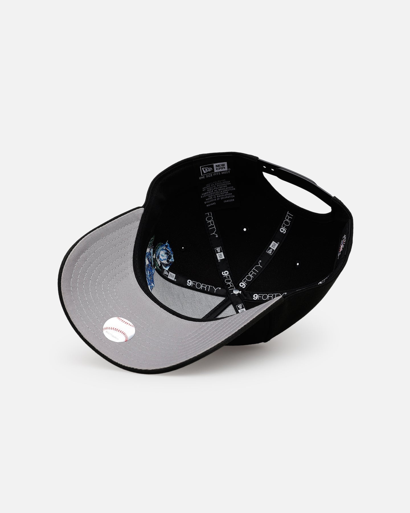 New Era Atlanta Braves 'Blue Rose' 9FORTY A-Frame Snapback Black/Blue