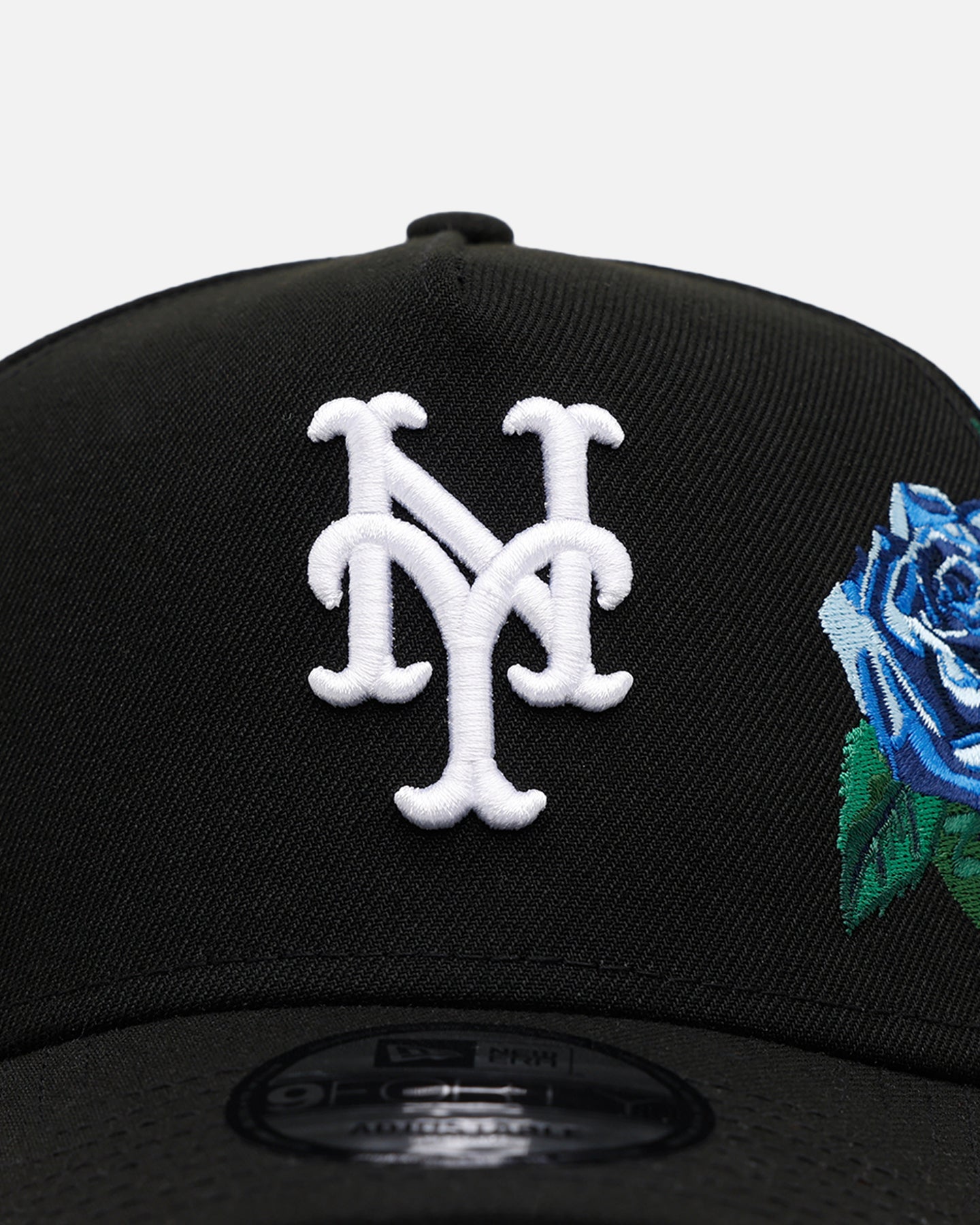 New Era New York Mets 'Blue Rose' 9FORTY A-Frame Snapback Black/Blue