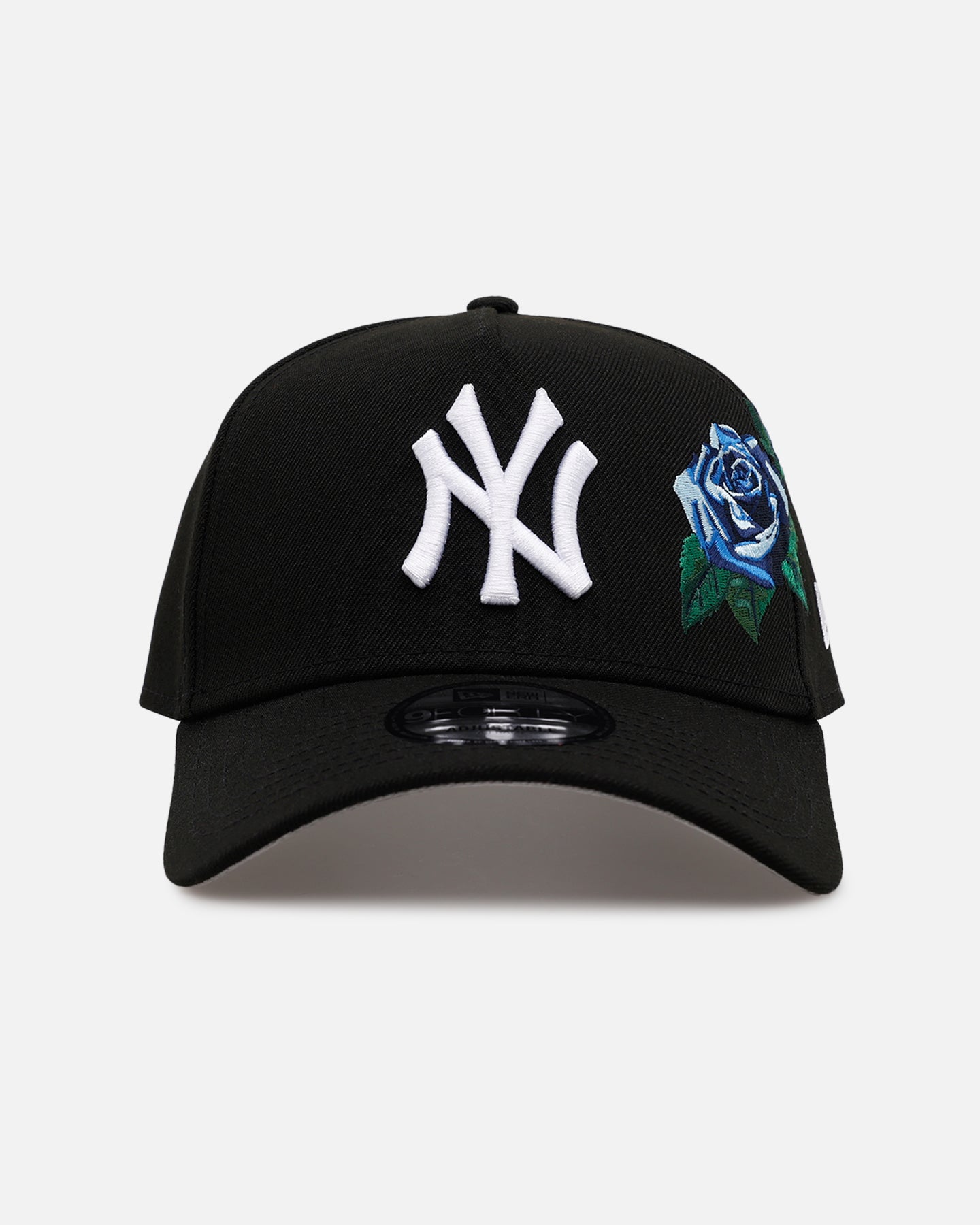 New Era New York Yankees 'Blue Rose' 9FORTY A-Frame Snapback Black/Blue