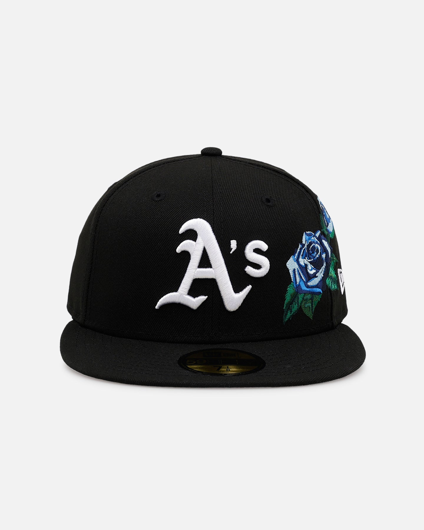 New Era Oakland Athletics 'Blue Rose' 59FIFTY Fitted Black/Blue