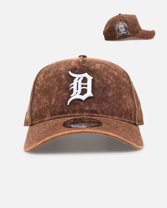 New Era Detroit Tigers 'Washed Walnut' 9FORTY A-Frame Snapback Walnut