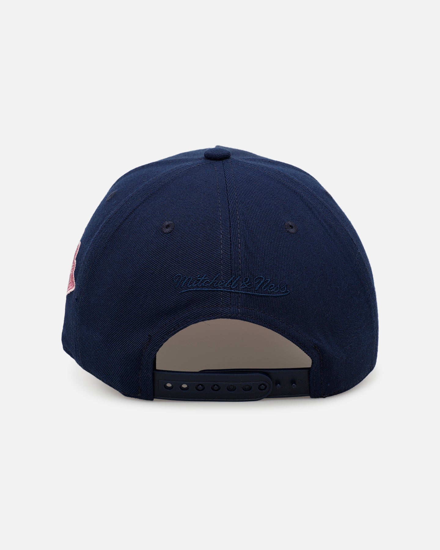 Mitchell & Ness Atlanta Braves 'Pink Side Patch' Pro Pinch Snapback Official Team Color