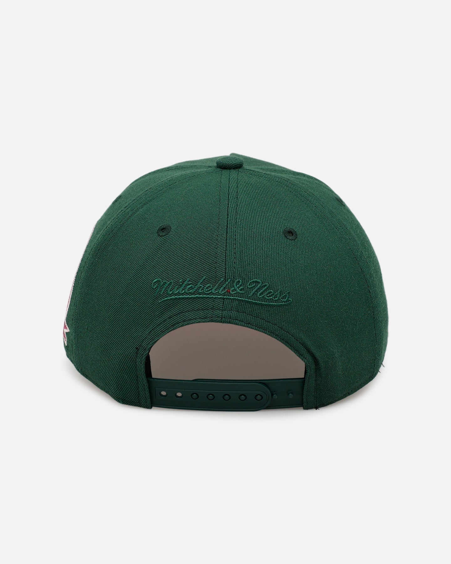 Mitchell & Ness Seattle Supersonics 'Pink Side Patch' Pro Pinch Snapback Official Team Color