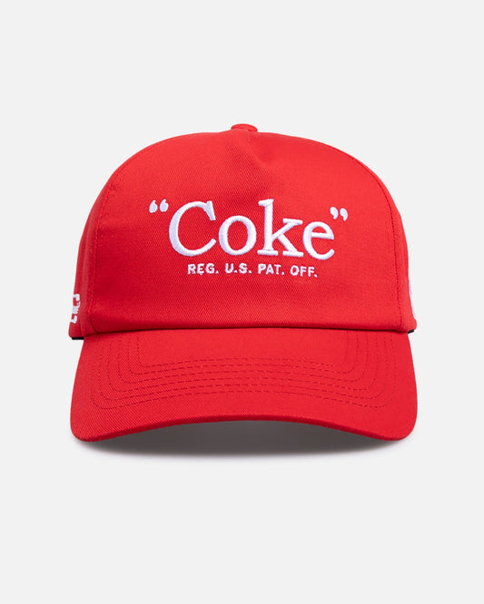 Carre X Coca Cola Heritage Snapback Red