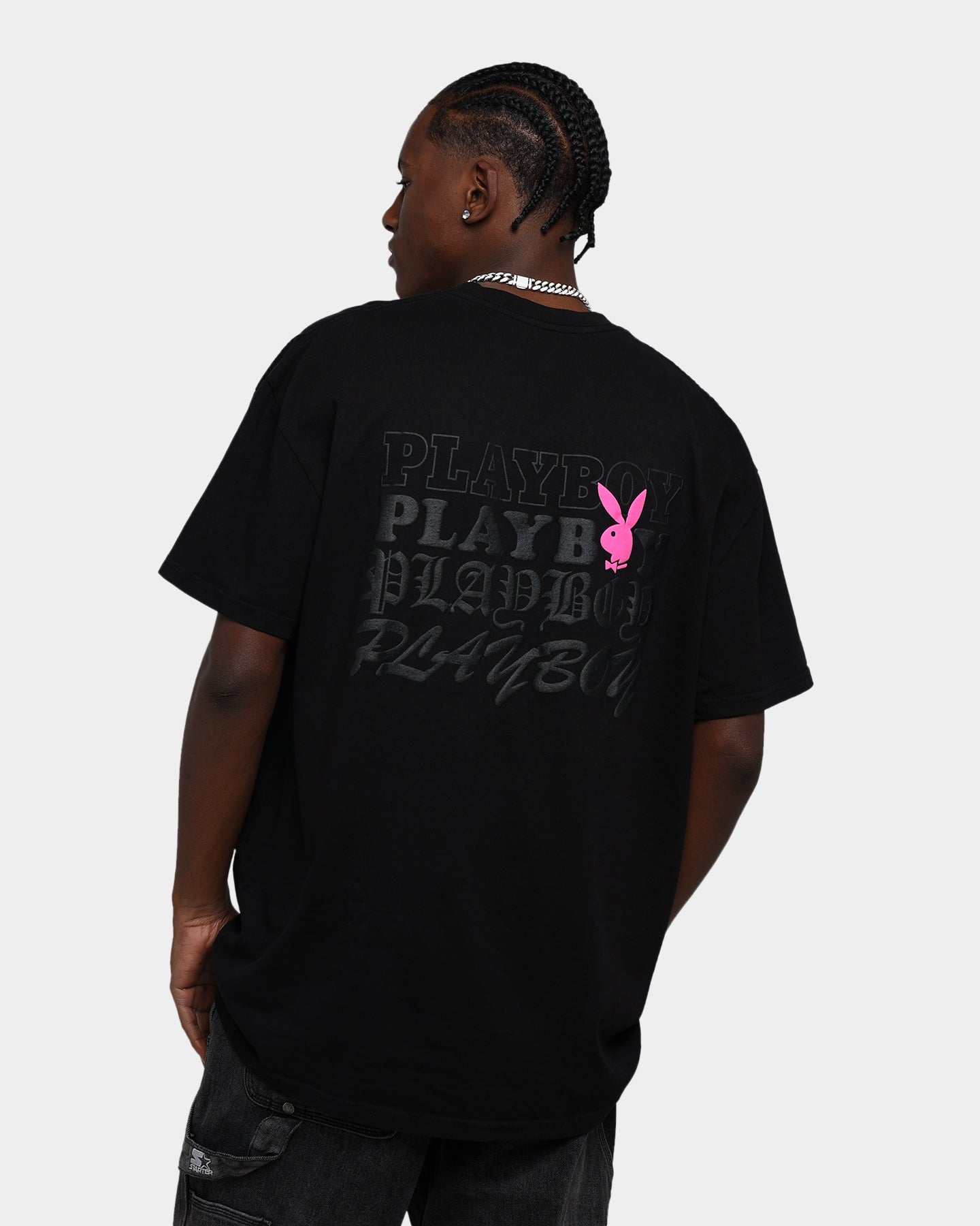 Playboy By CK Stacked T-Shirt Black