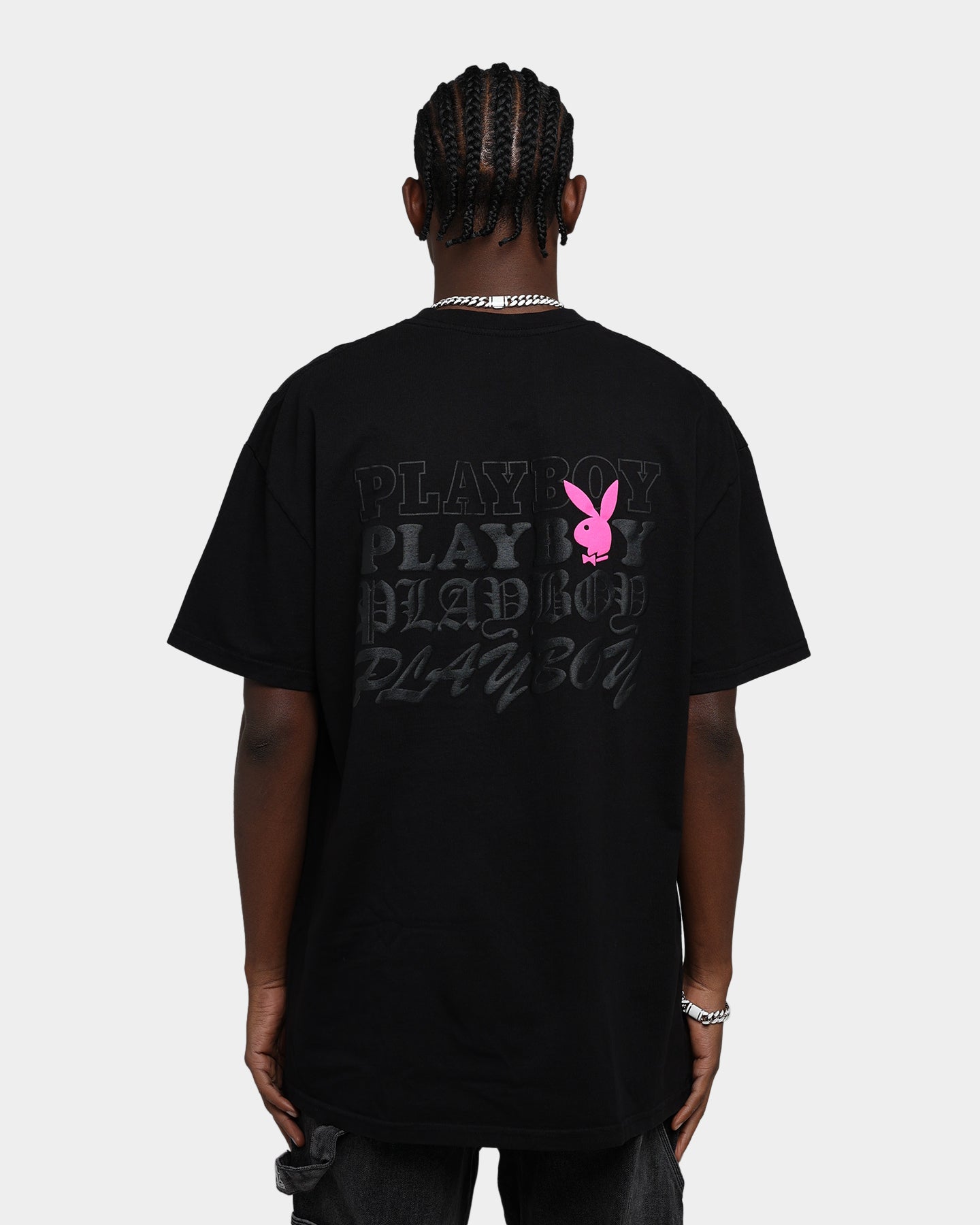 Playboy By CK Stacked T-Shirt Black