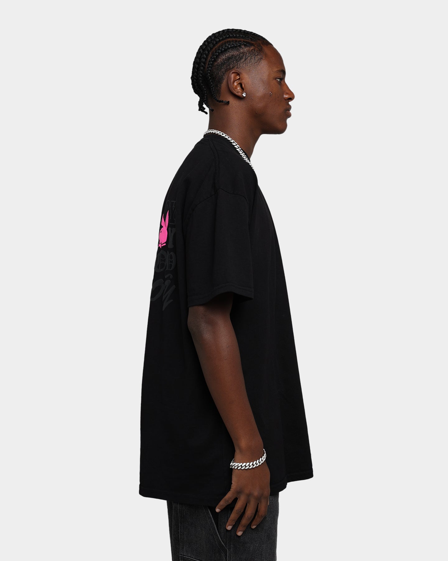 Playboy By CK Stacked T-Shirt Black