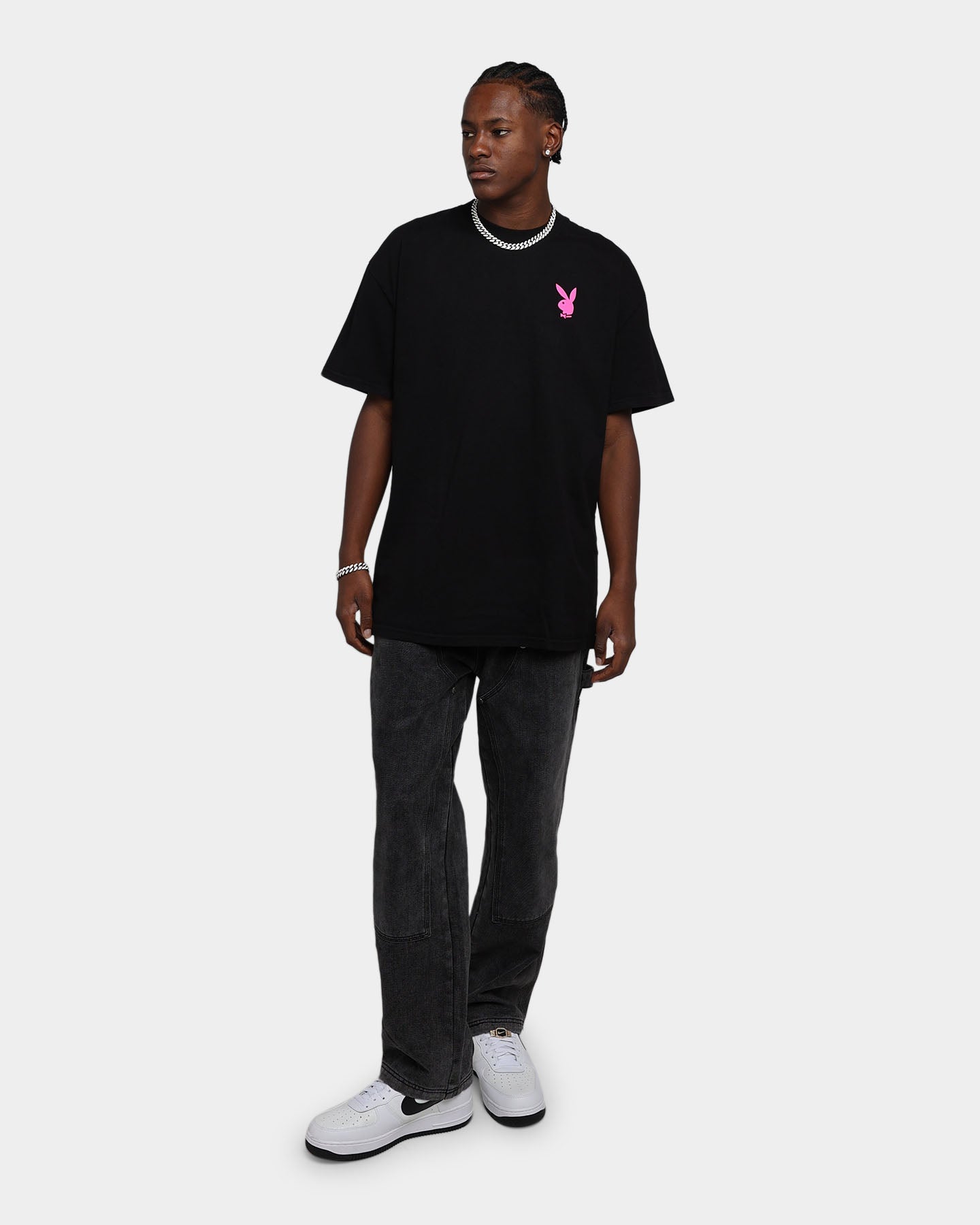 Playboy By CK Stacked T-Shirt Black