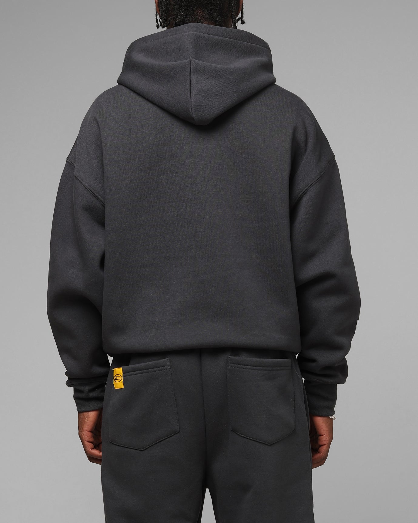 Loiter Hybrid Hoodie Charcoal