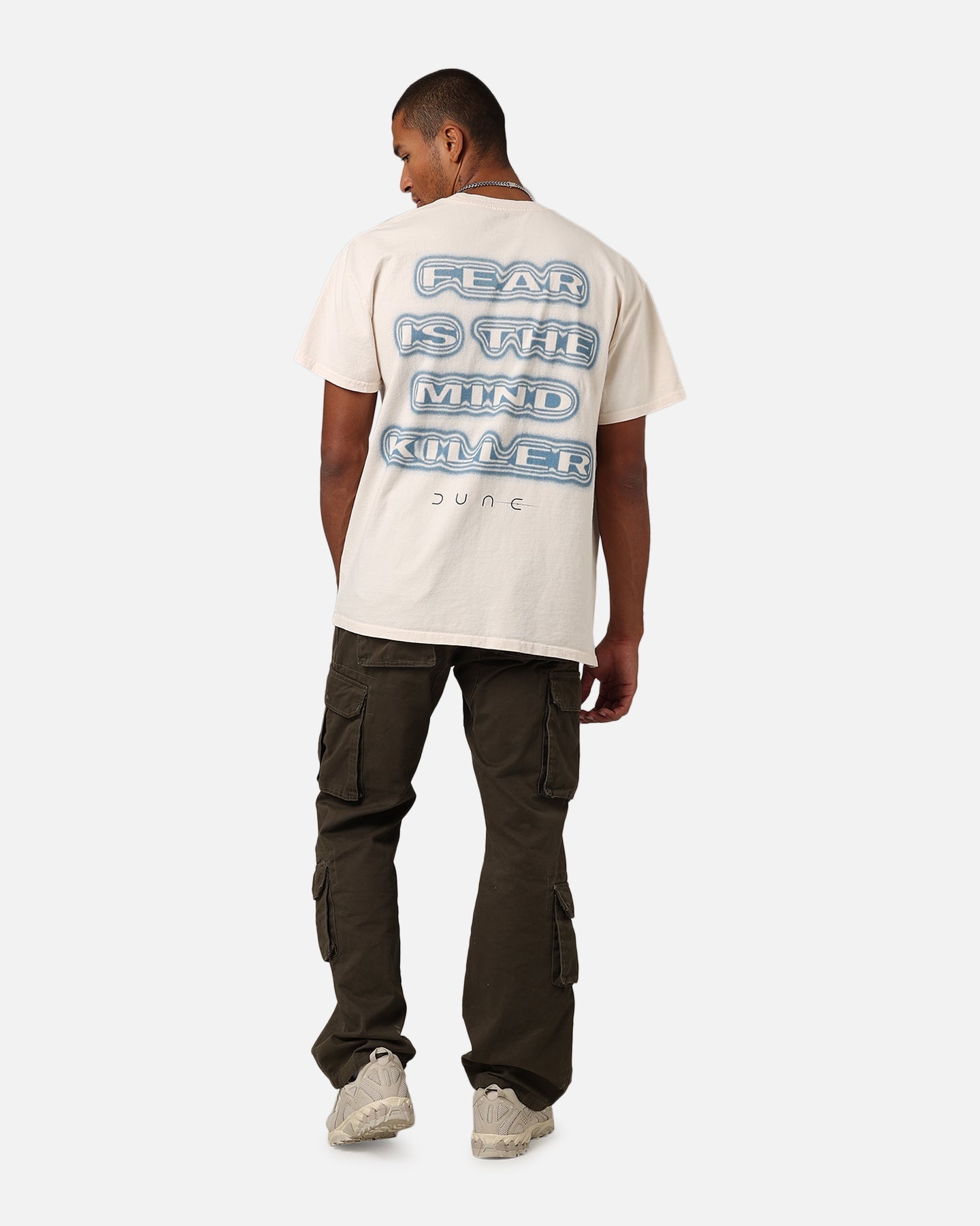 Goat Crew X Dune Fear Heavyweight T-Shirt Off White