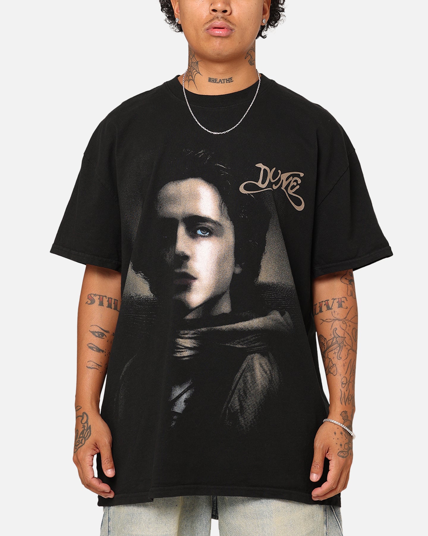 73Studio X Dune Paul Atreides Heavyweight T-Shirt Black
