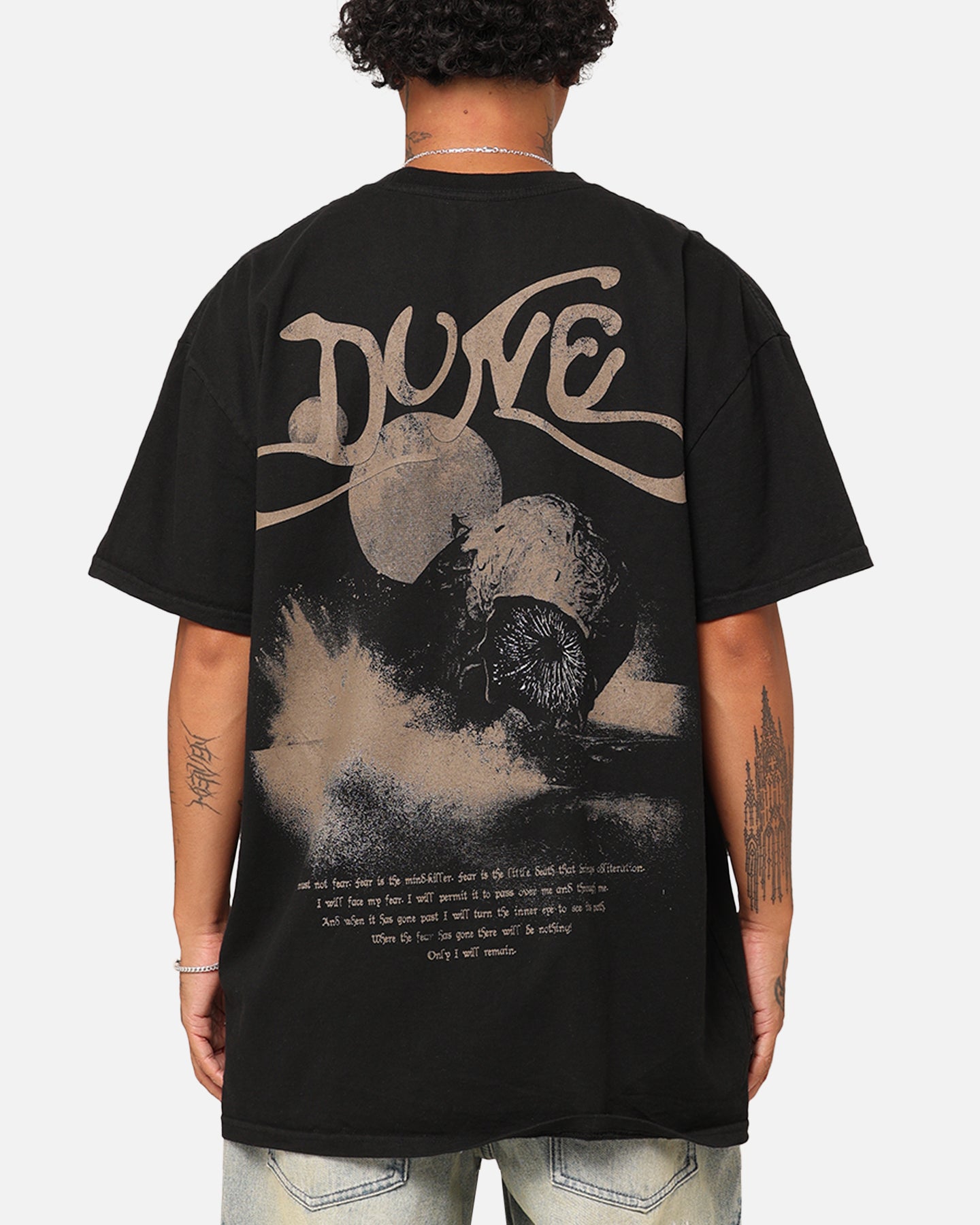 73Studio X Dune Paul Atreides Heavyweight T-Shirt Black