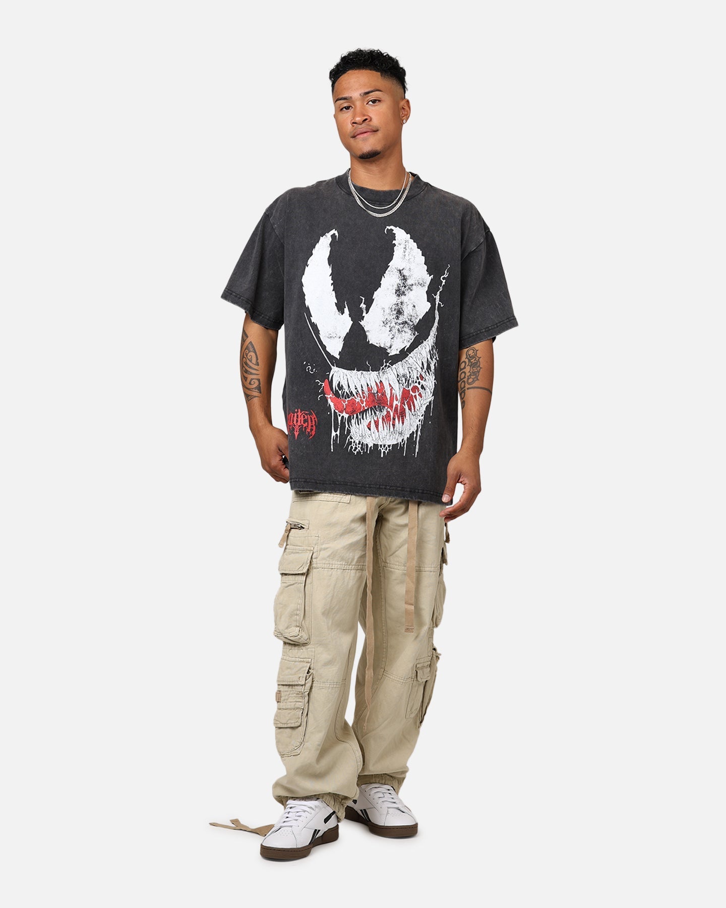 Marvel Spider-Man Venom T-Shirt Charcoal