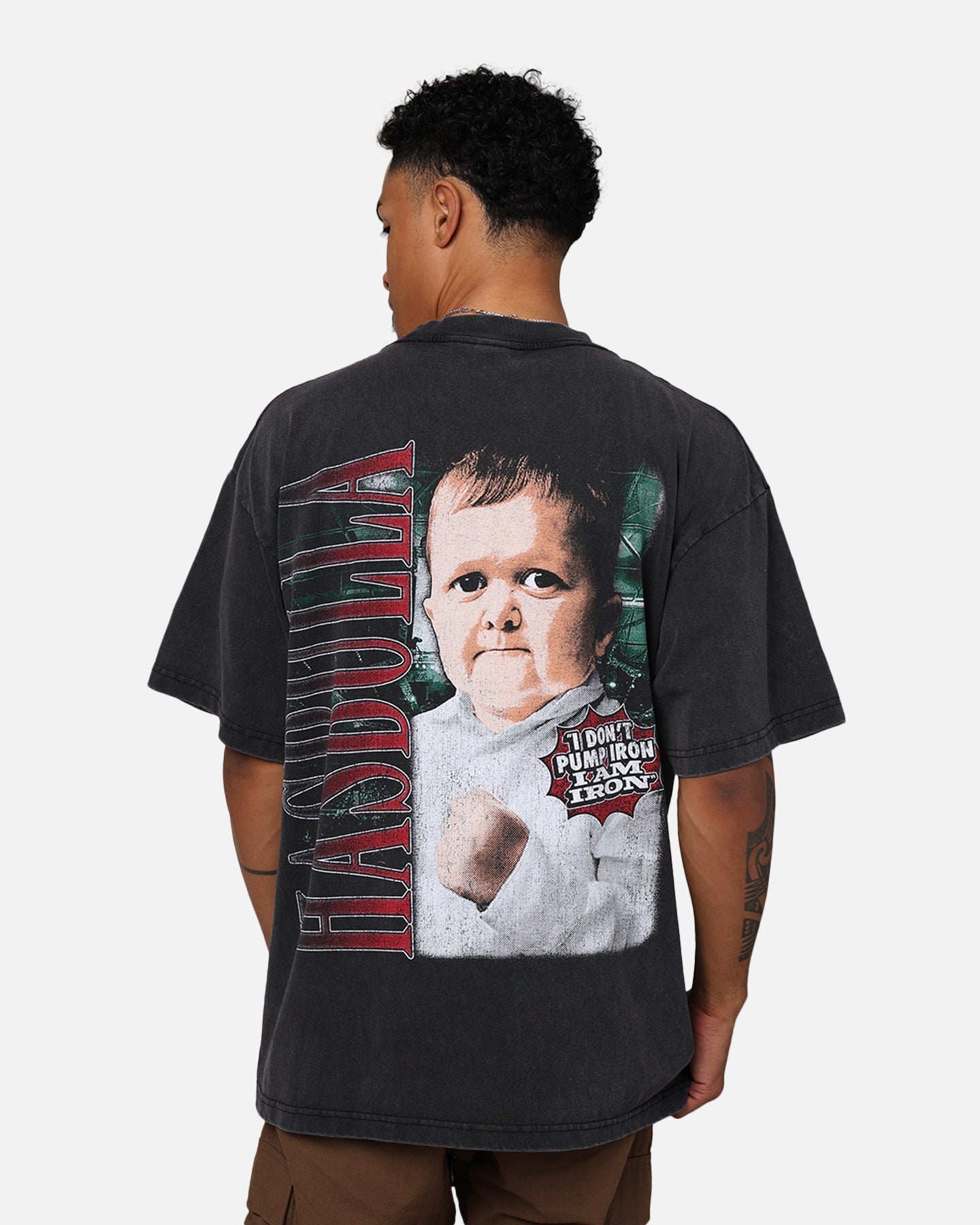 UFC By Goat Crew Hasbulla Vintage T-Shirt Vintage Black