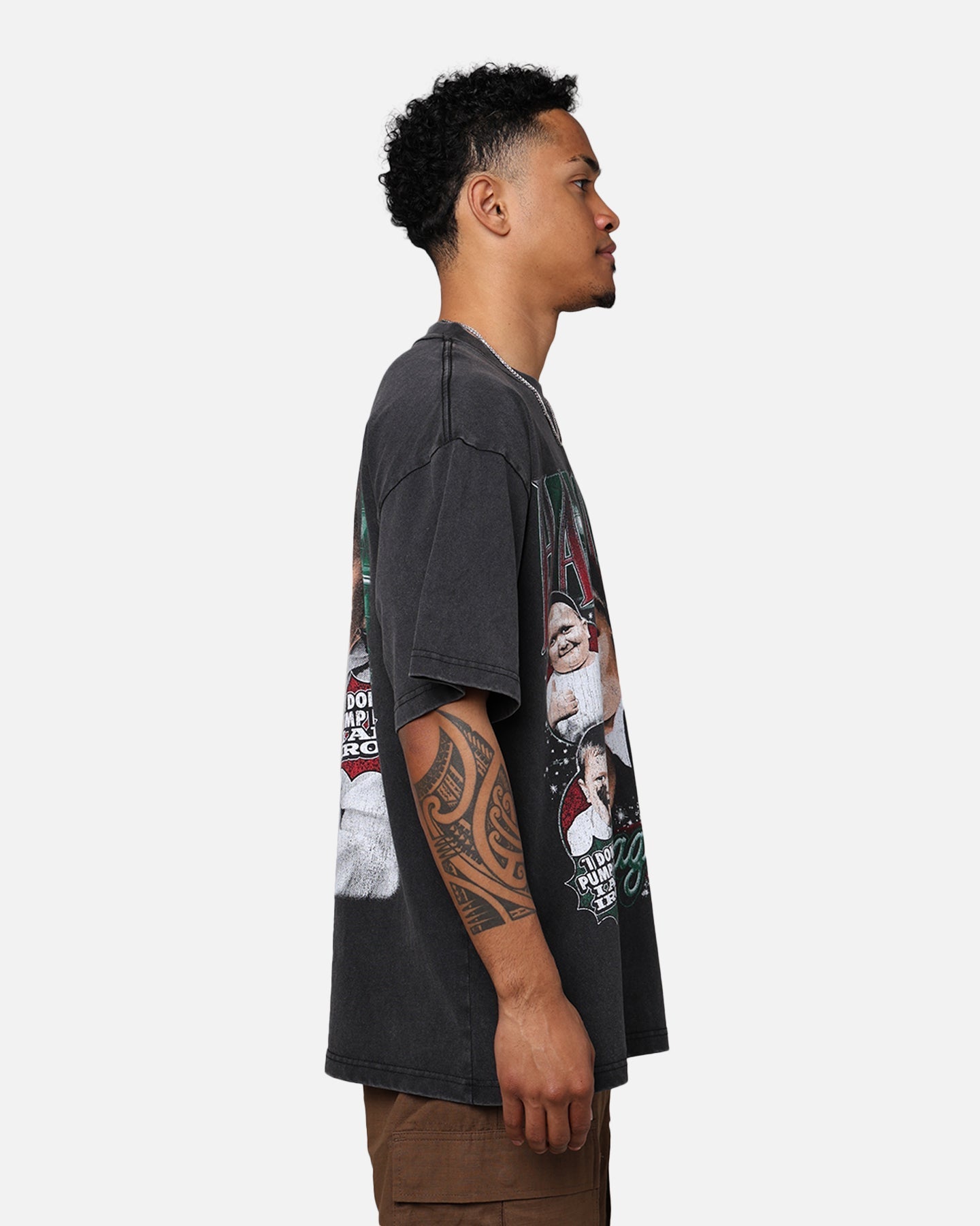 UFC By Goat Crew Hasbulla Vintage T-Shirt Vintage Black