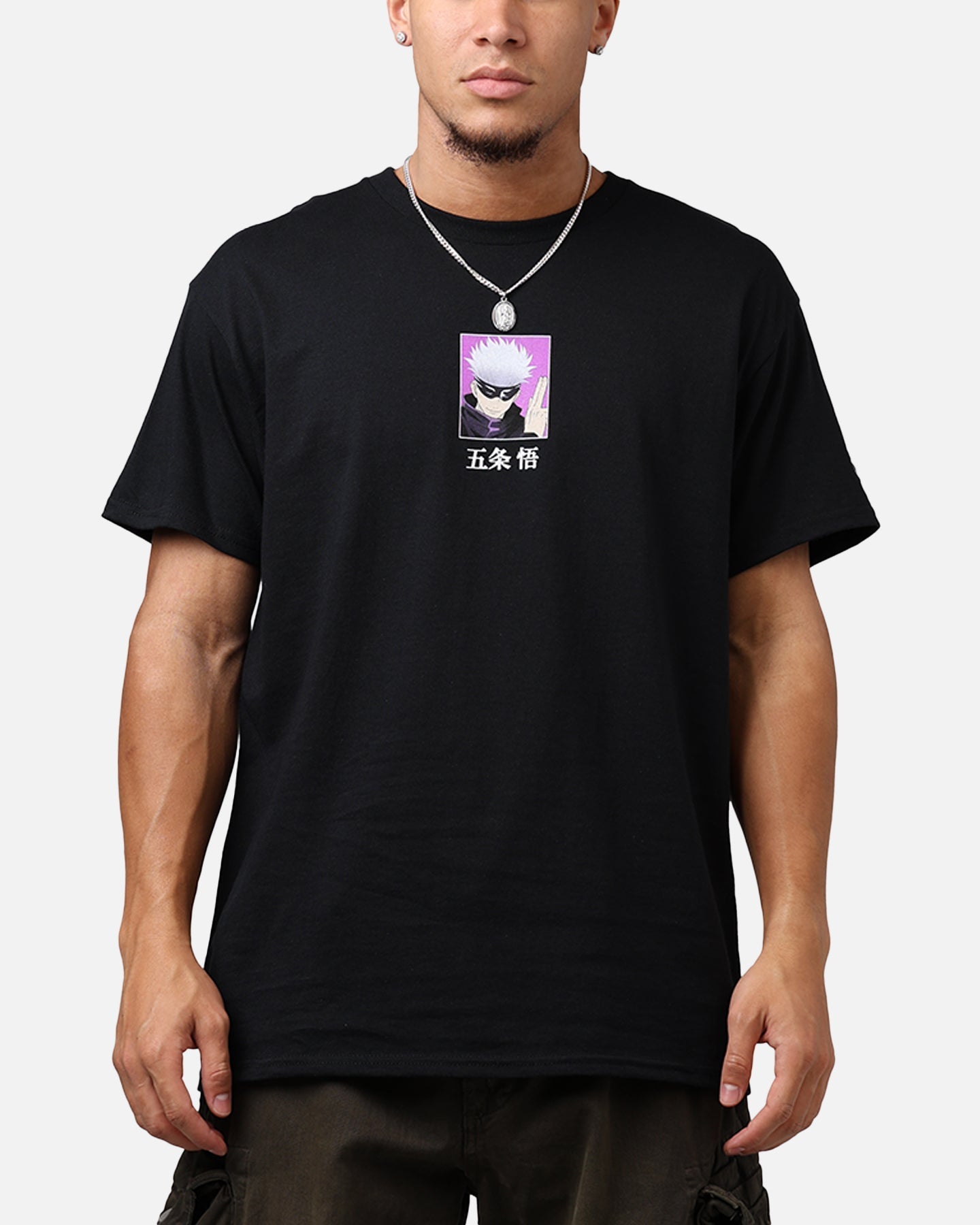 73Studio X  jujutsu kaisen Gojo T-Shirt Black
