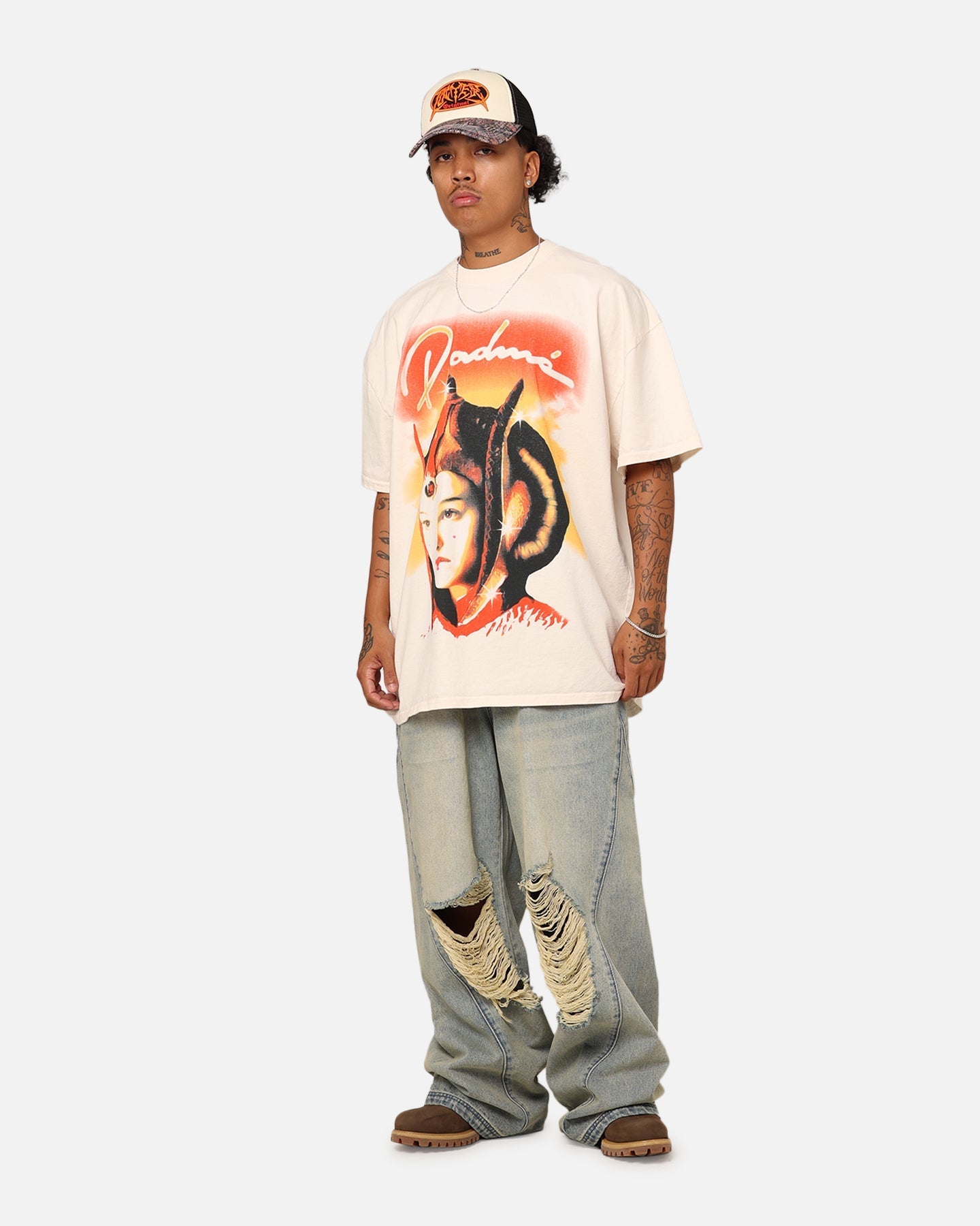 Star Wars Padmé Heavyweight T-Shirt Off White