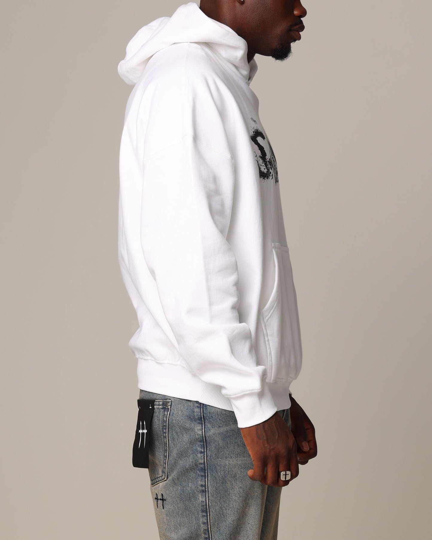 Saint Morta System Overload Hoodie White