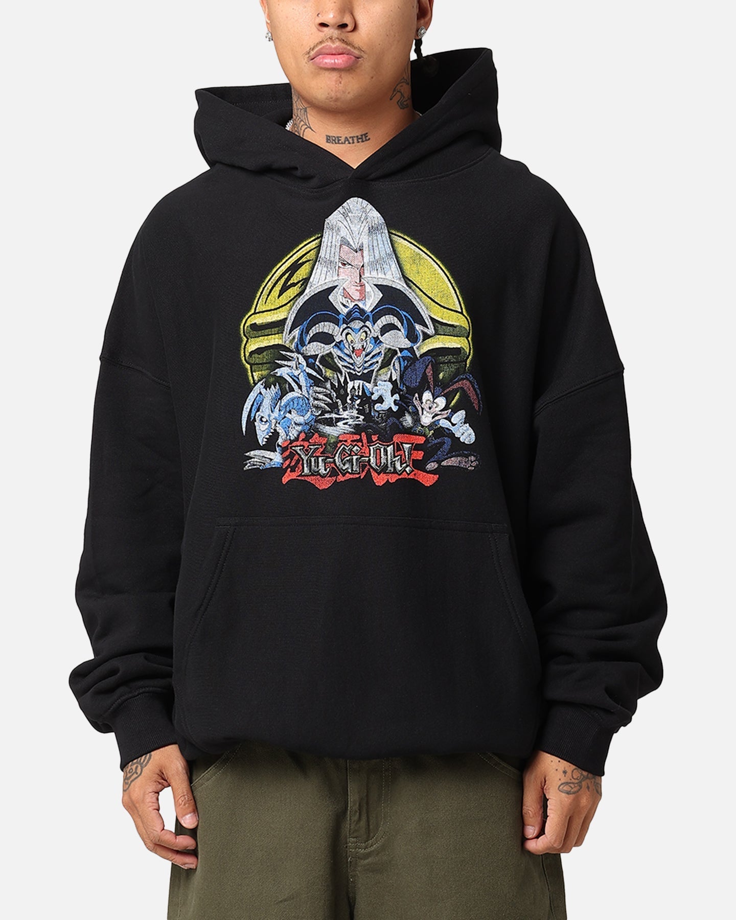 73Studio X Yu-Gi-Oh! Pegasus Premium Hoodie Black