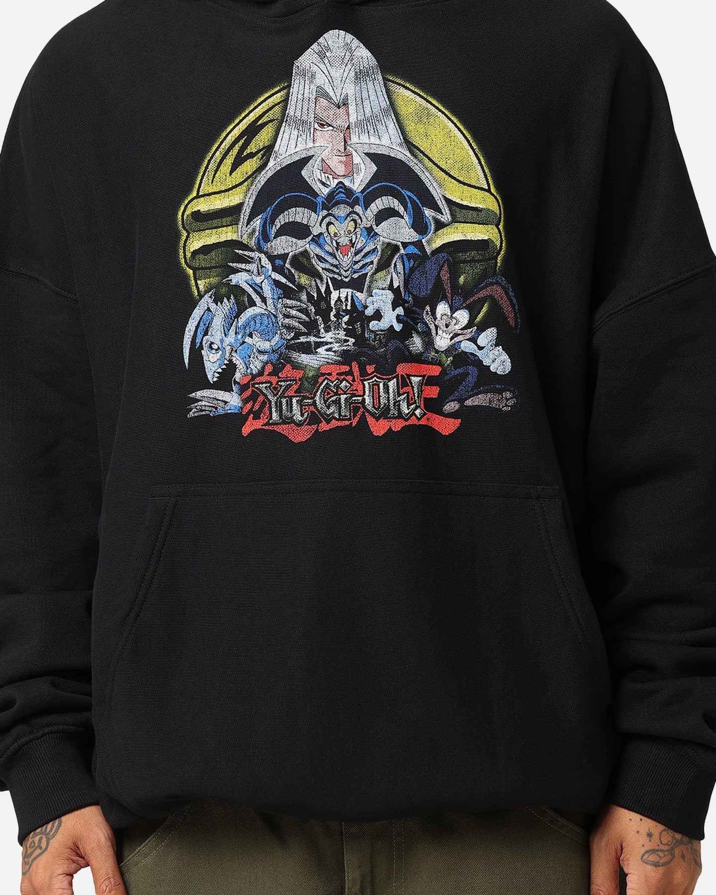 73Studio X Yu-Gi-Oh! Pegasus Premium Hoodie Black