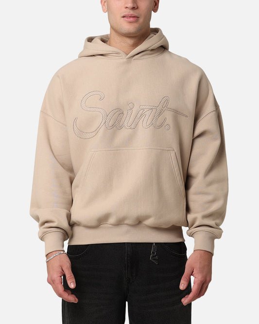 Saint Morta Scribere Premium Hoodie Stone