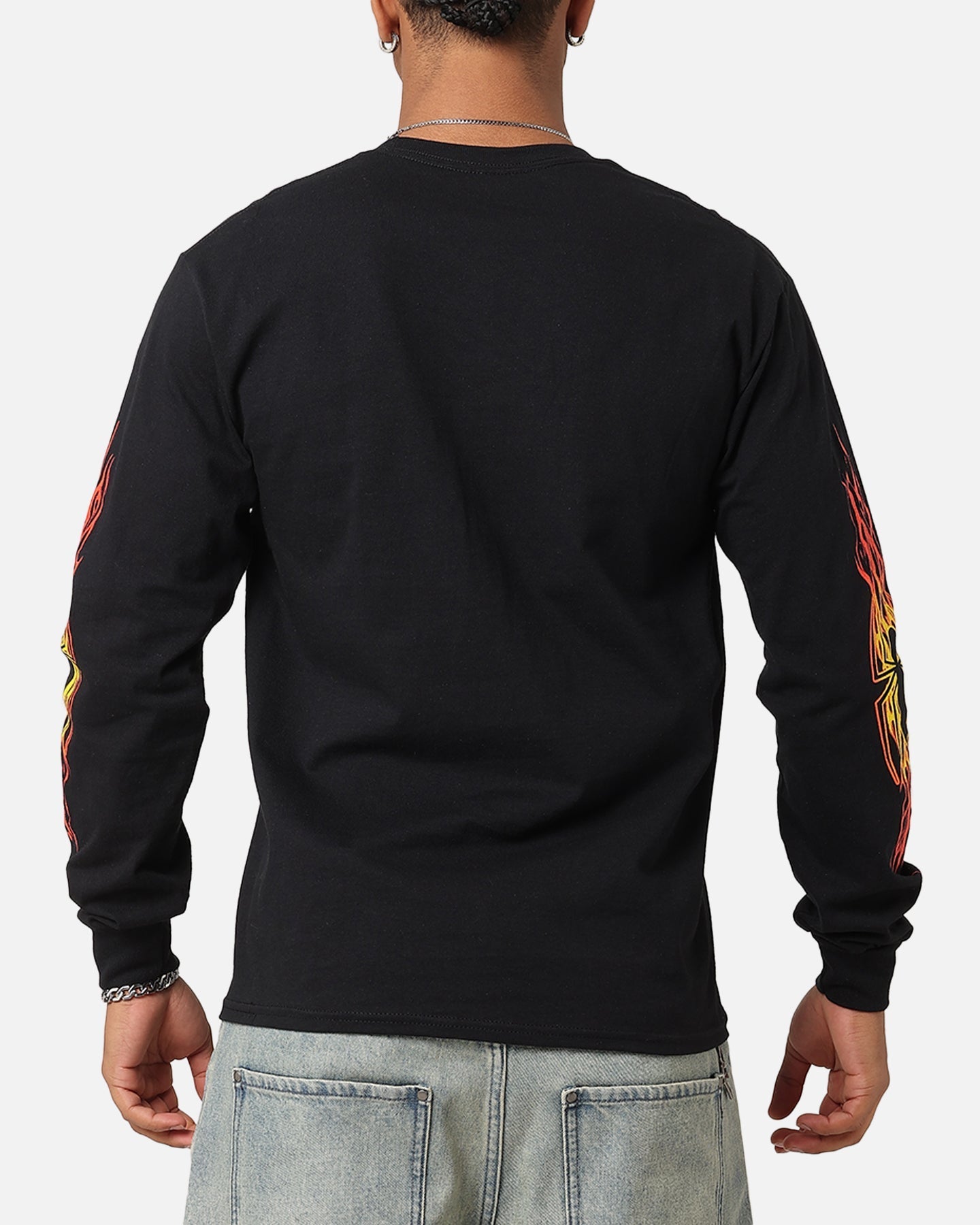 73Studio Marvel Spider-Man Y2K Spidey Long Sleeve T-Shirt Black