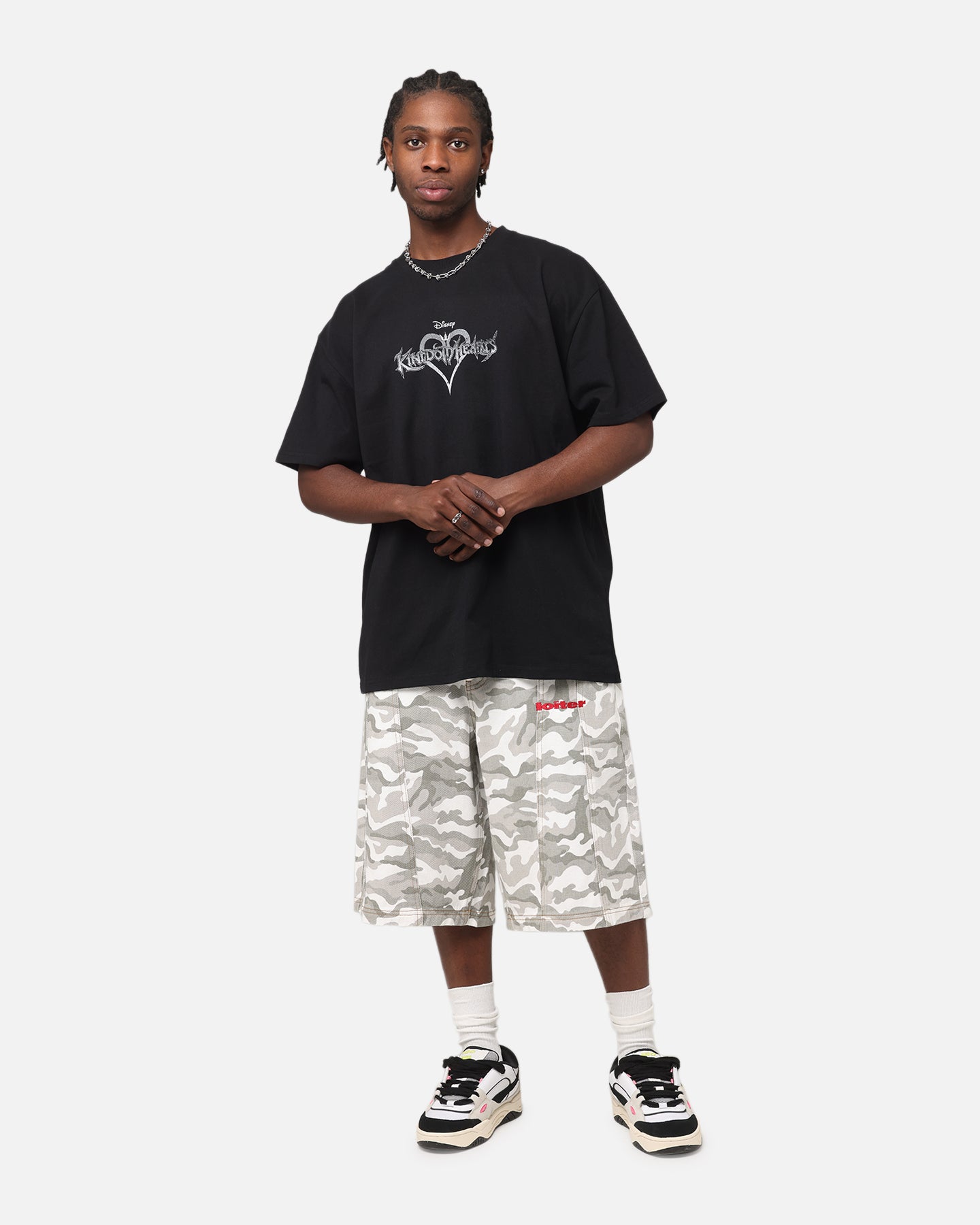 73Studio Disney Kingdom Hearts Gang Heavyweight T-Shirt Black