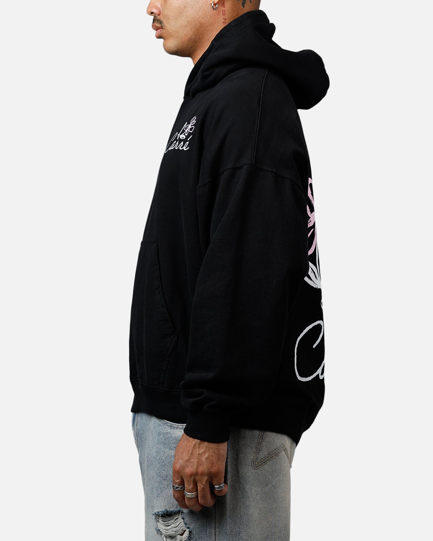 Carre Hand Picked Hoodie Black