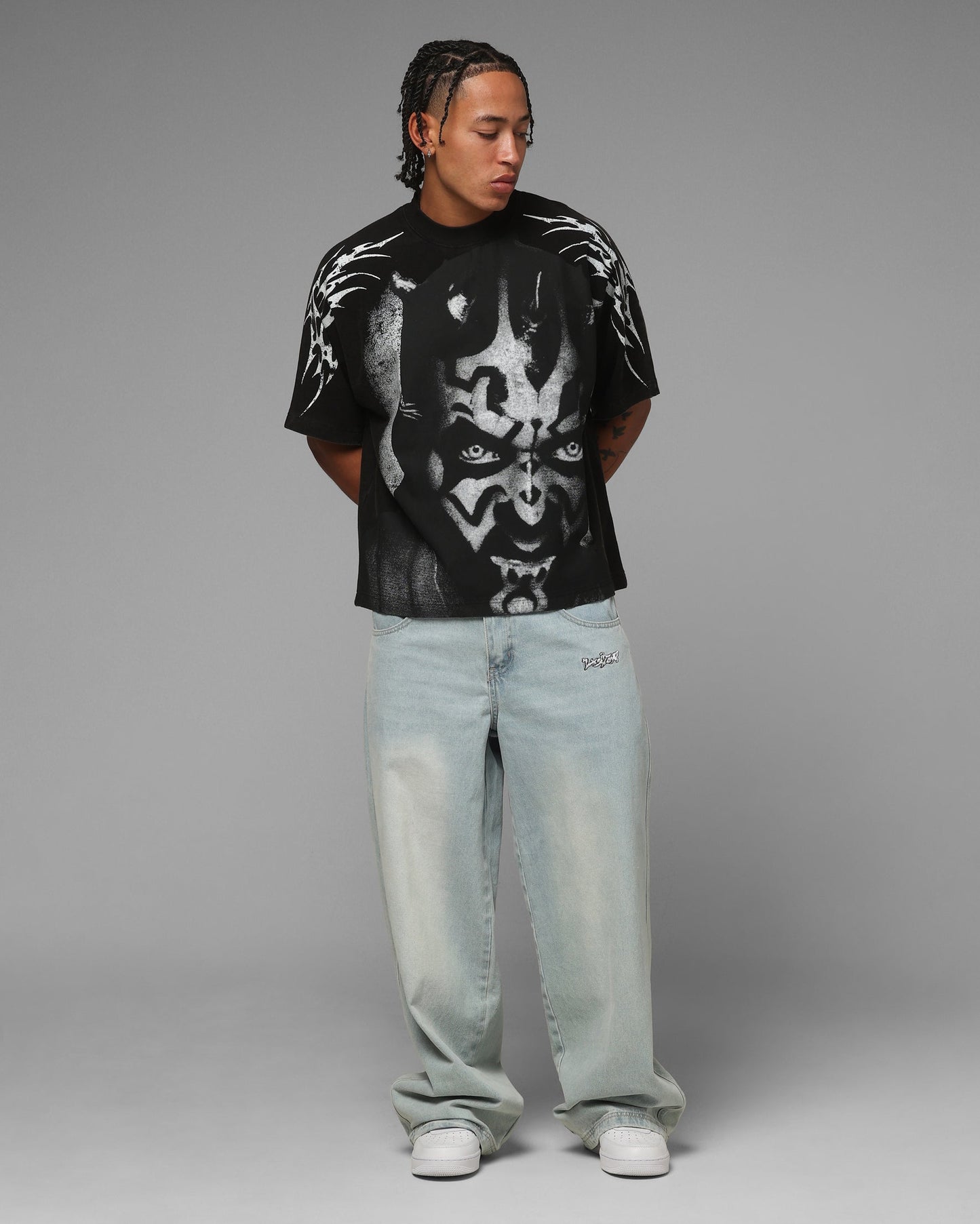 Loiter Star Wars Maul Vintage T-Shirt Black