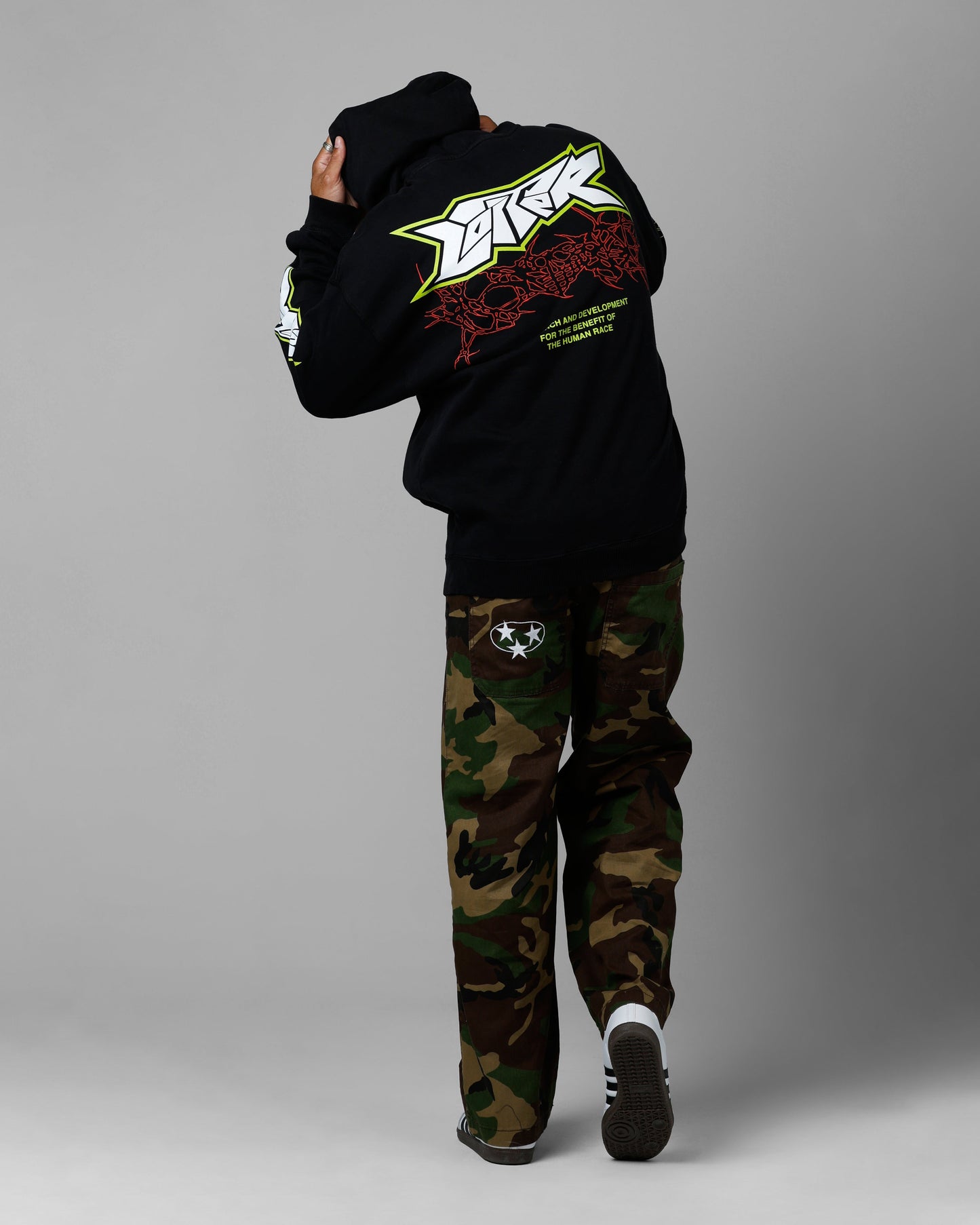 Loiter Project Dark Premium Hoodie Black