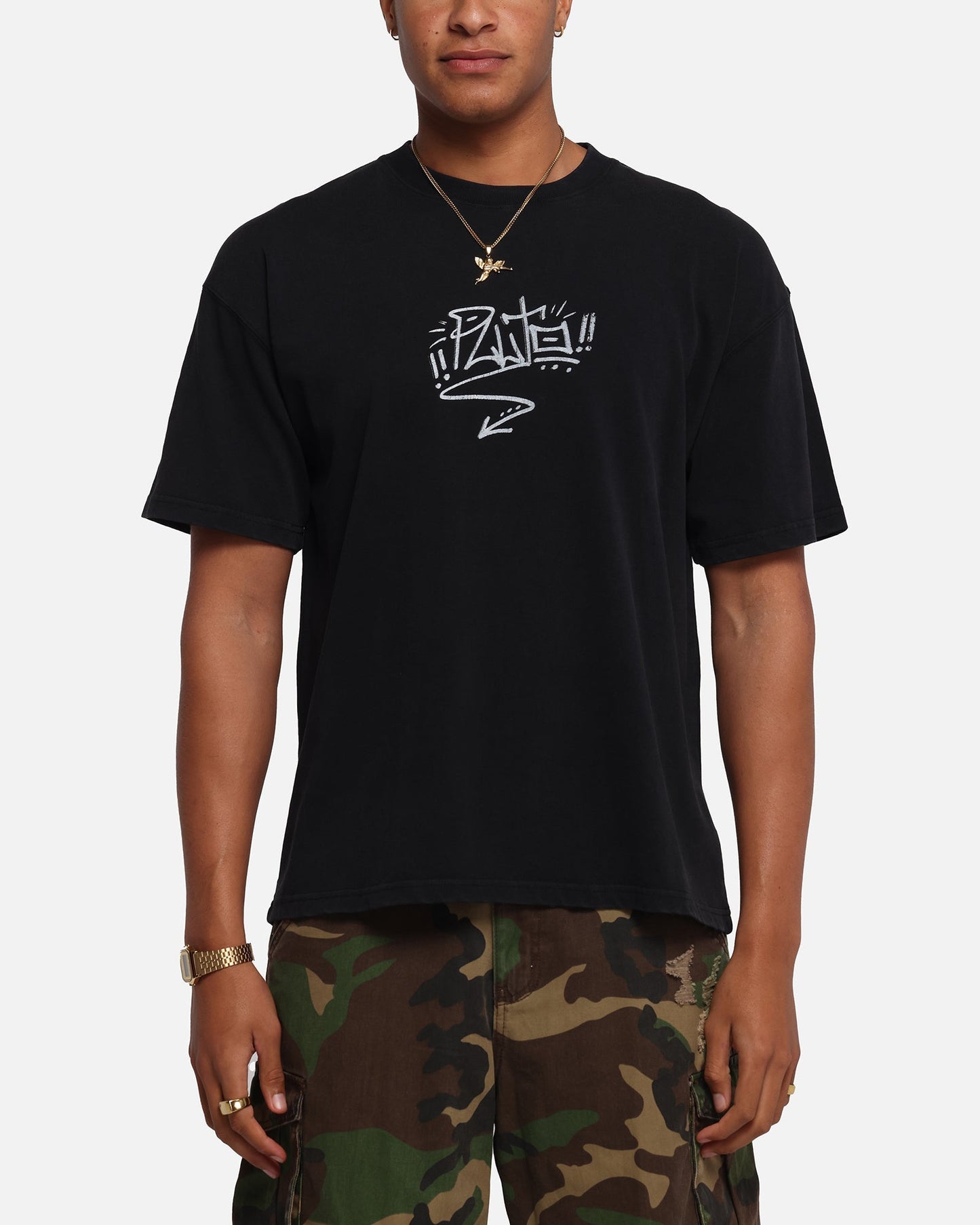 73Studio Disney Pluto T-Shirt Black