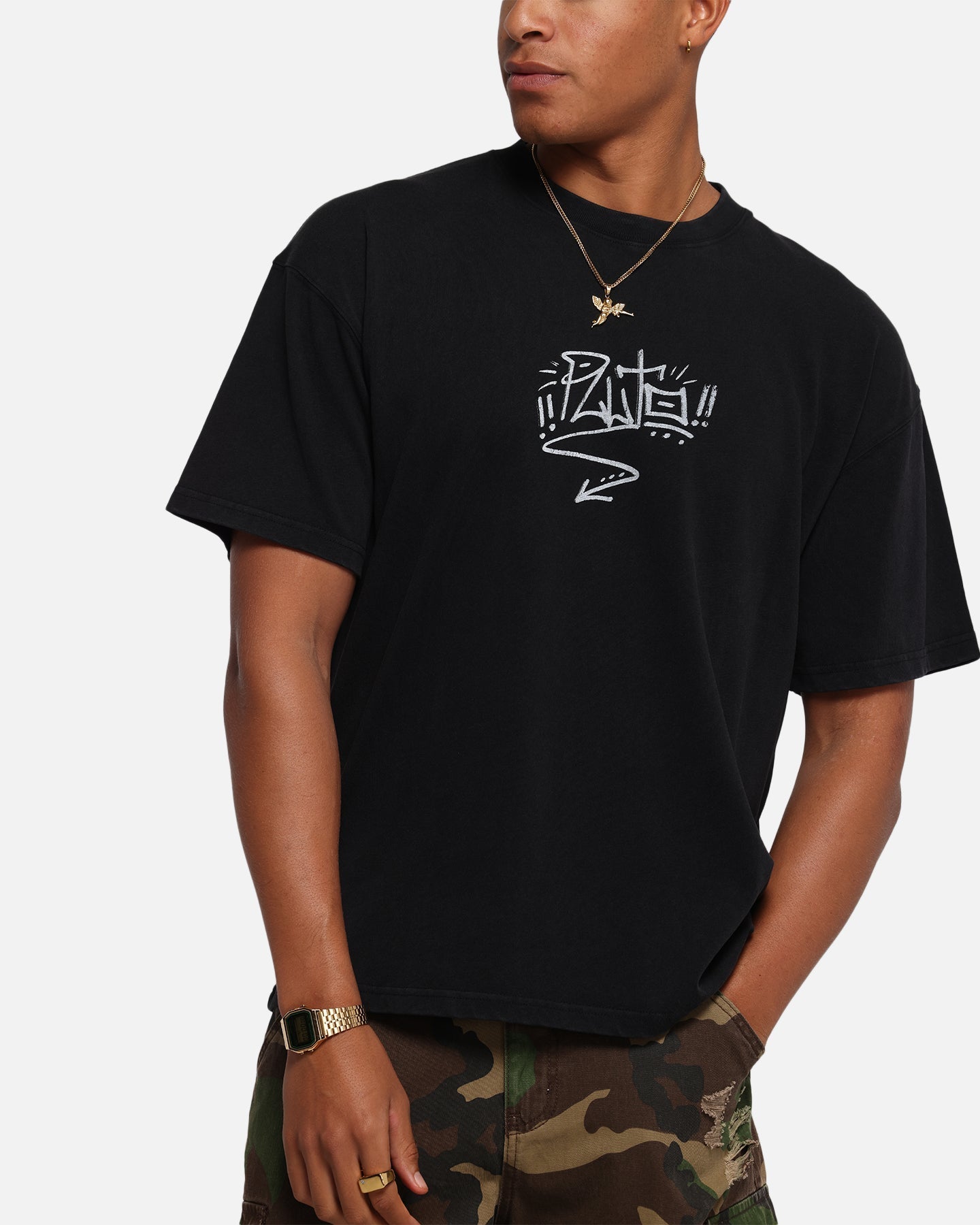 73Studio Disney Pluto T-Shirt Black