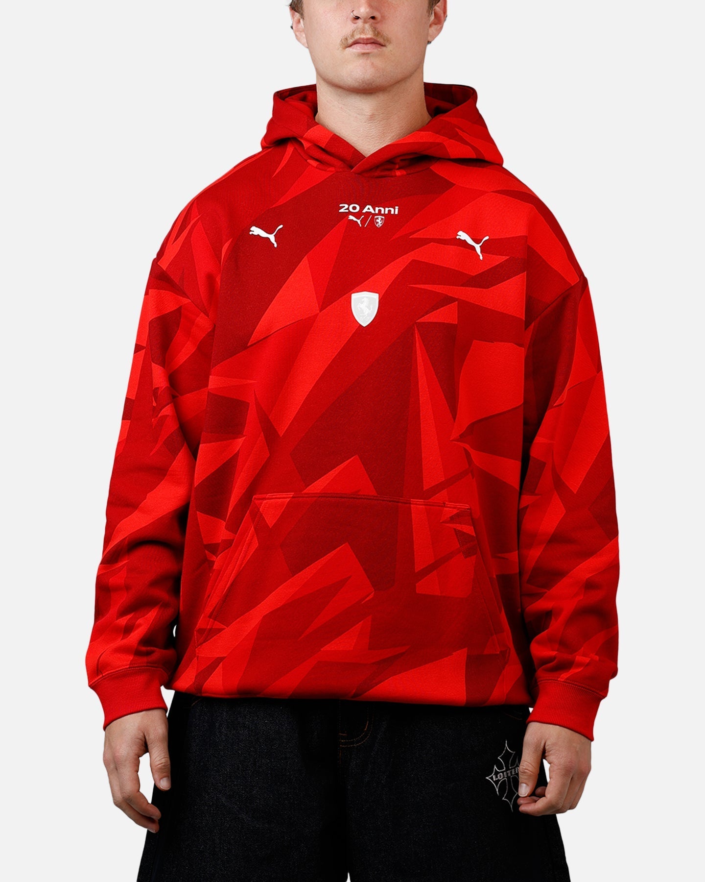 Puma X Scuderia Ferrari HP 20 Years of Red Hoodie Red