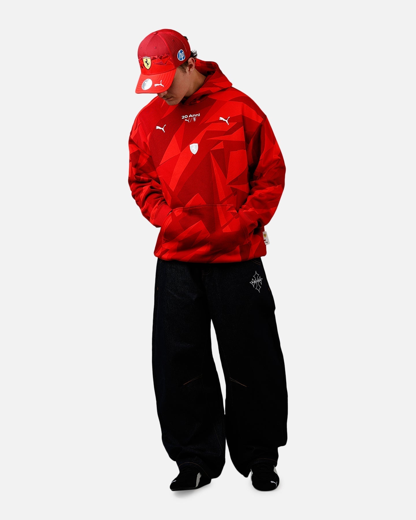 Puma X Scuderia Ferrari HP 20 Years of Red Hoodie Red