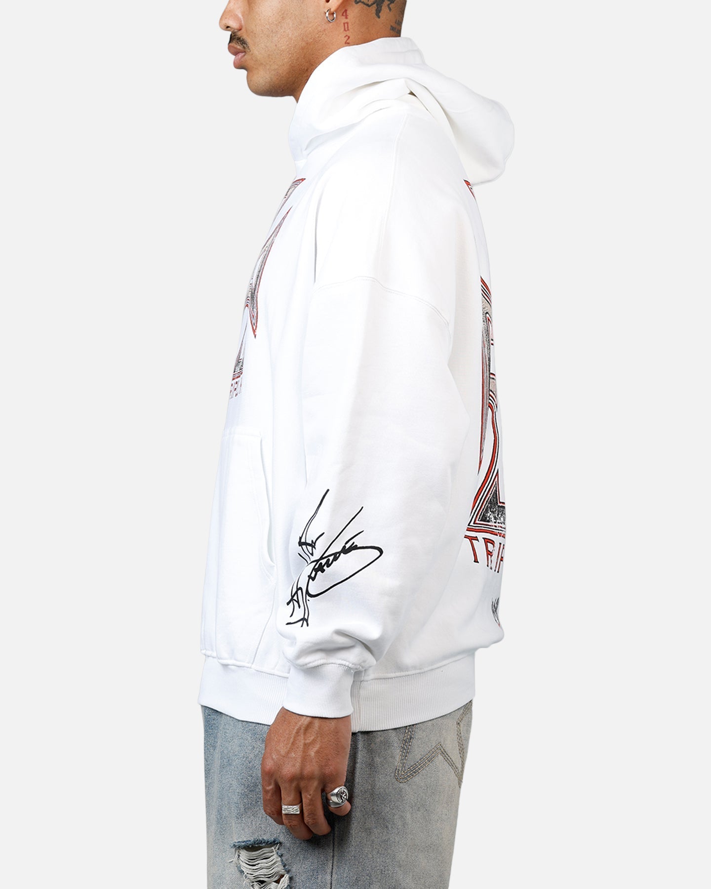 Culture Kings X WWE Triple H Wrestlemania XLI Hoodie White