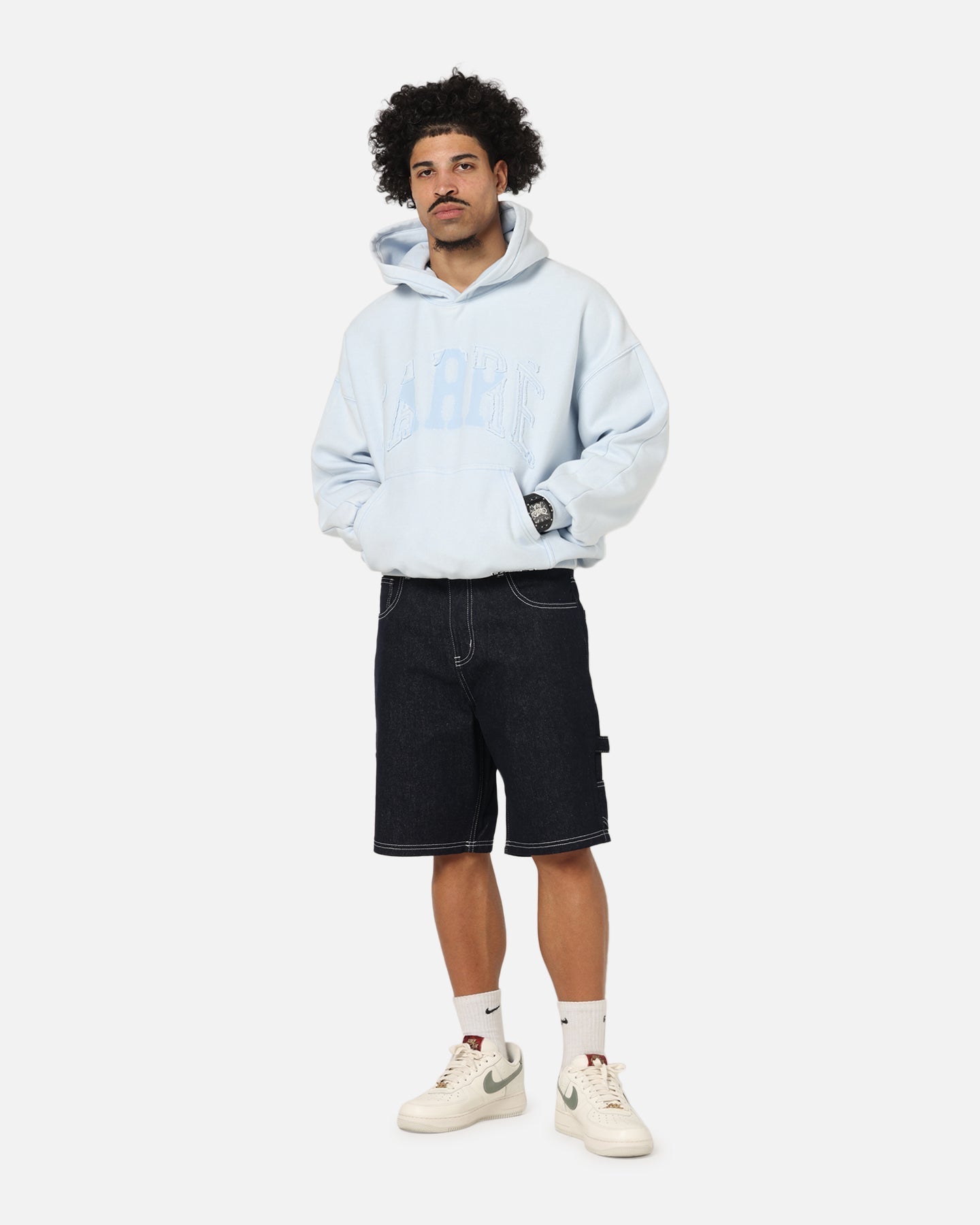 Carre Con-Star Hoodie Baby Blue