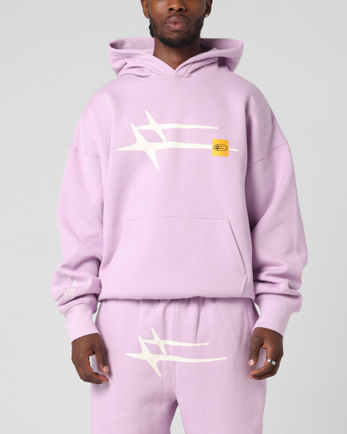 Loiter Hybrid Hoodie Lilac