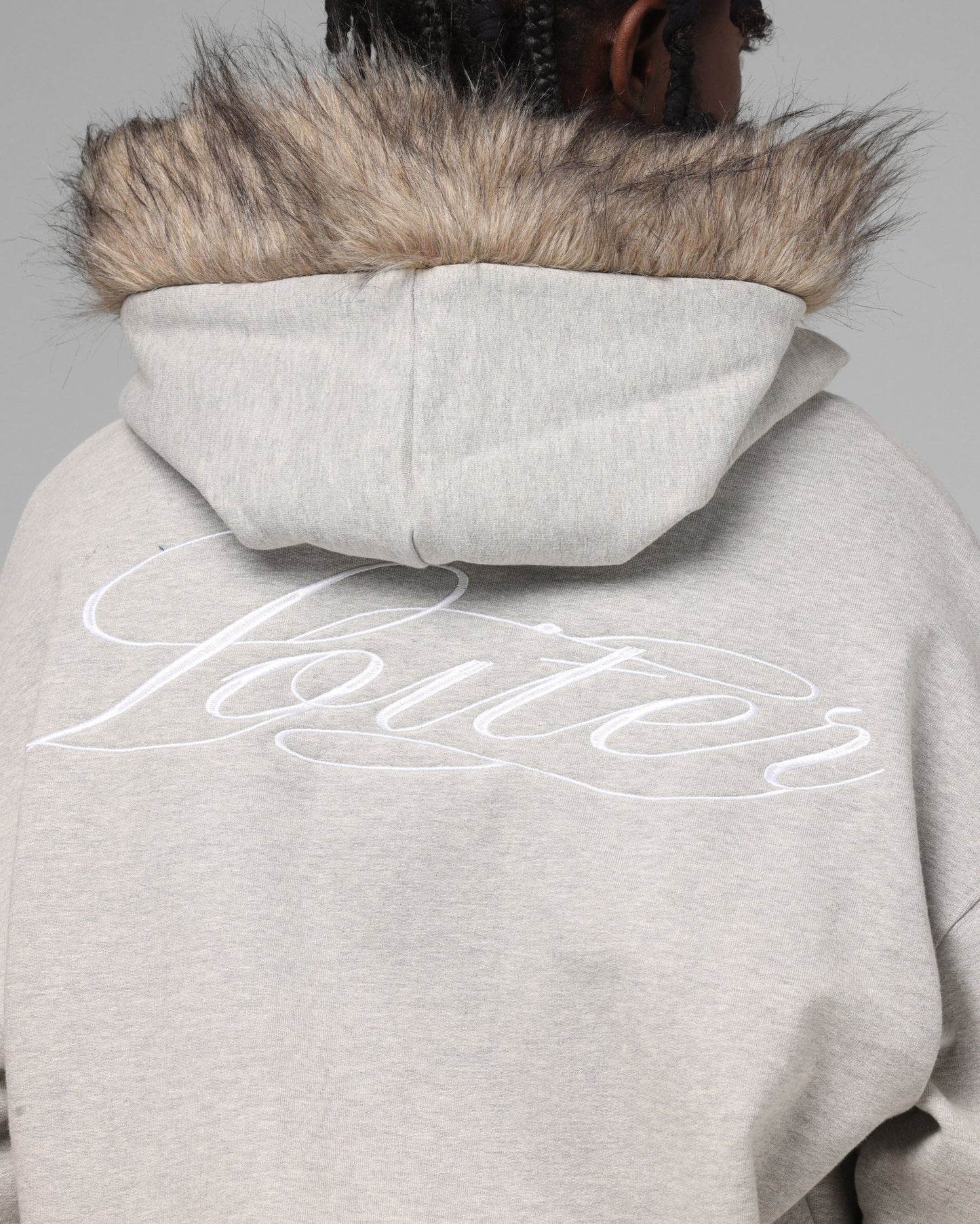 Loiter Purity Zip Hoodie Grey