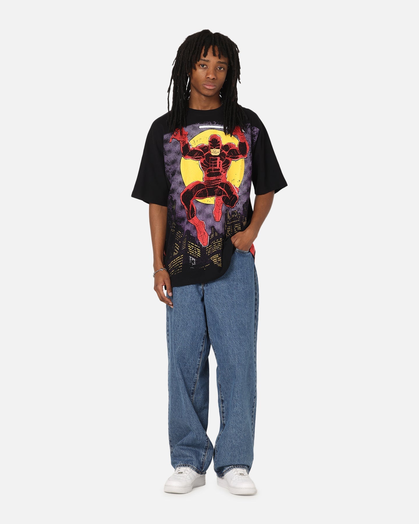 73Studio Marvel Daredevil All Over Print T-Shirt Black