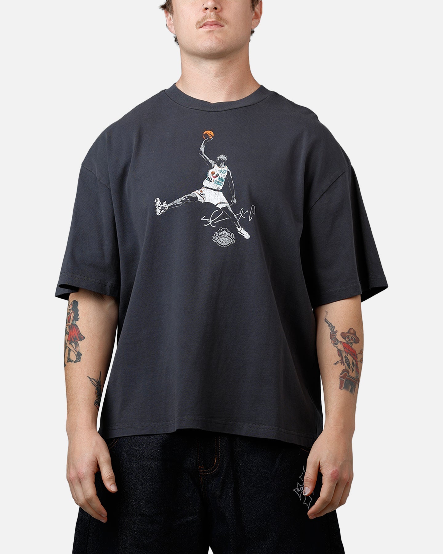 Mitchell & Ness NBA 1996 All-Star Game T-Shirt Washed Black