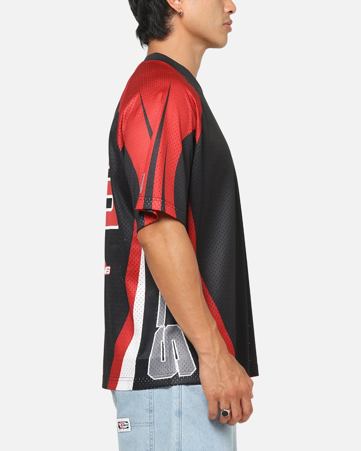 Mitchell & Ness Chicago Bulls Warehouse Rave Jersey Black/Red