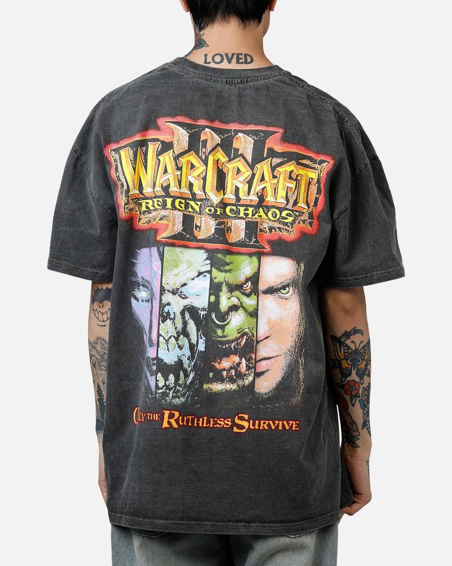 73Studio X World of Warcraft: Reign Of Chaos T-Shirt Black Wash