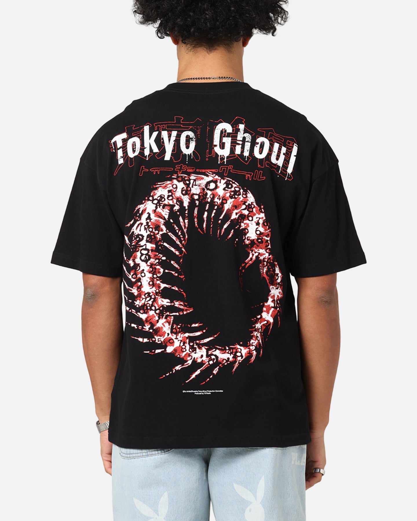 73Studio X Tokyo Ghoul 1000 Minus 7 Vintage T-Shirt Black