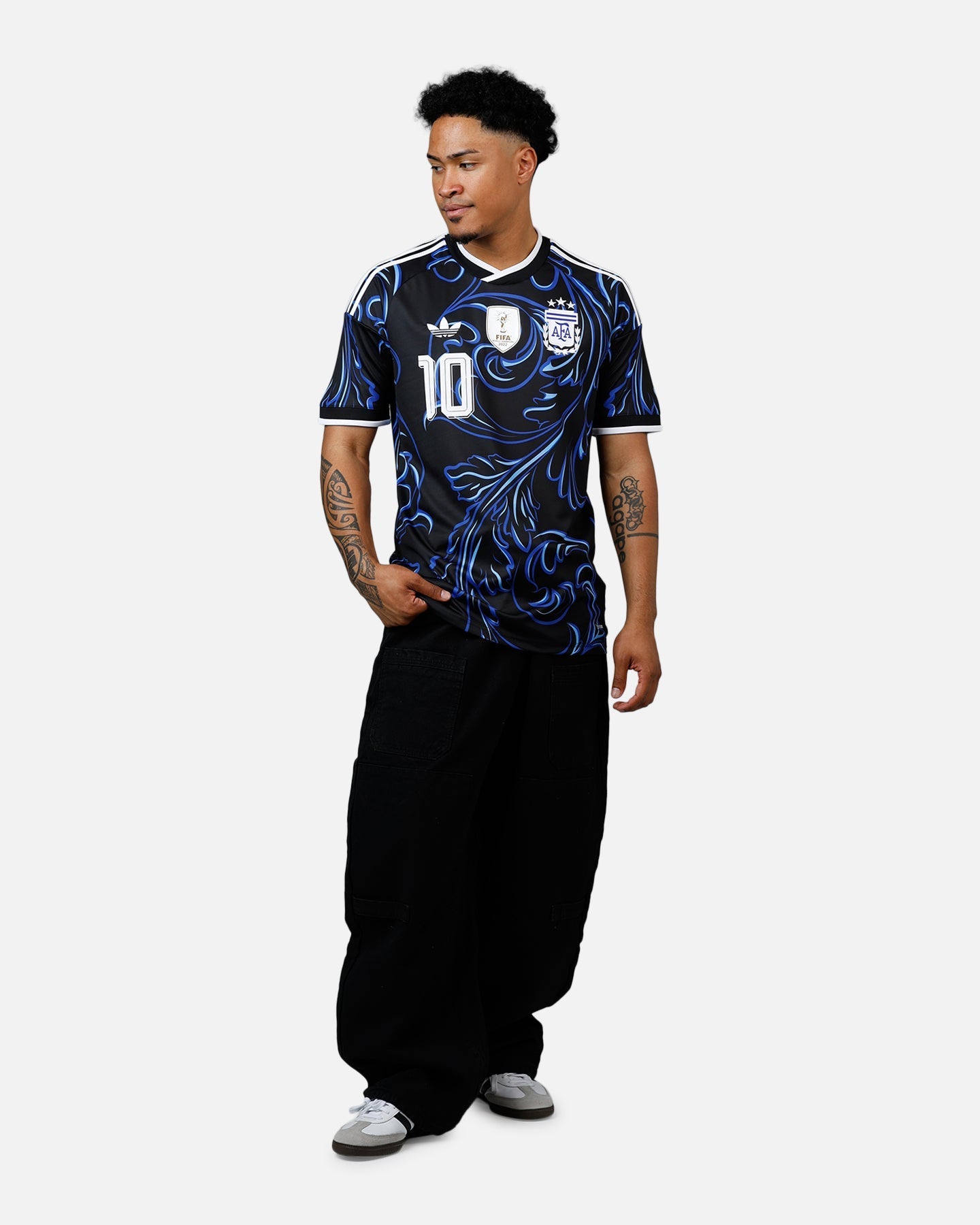Adidas Argentina Lionel Messi 26 Away Replica Jersey White