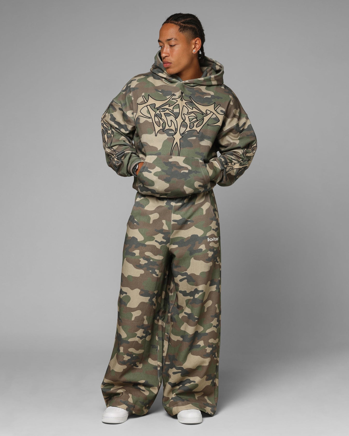 Loiter Silicone Hoodie Camo