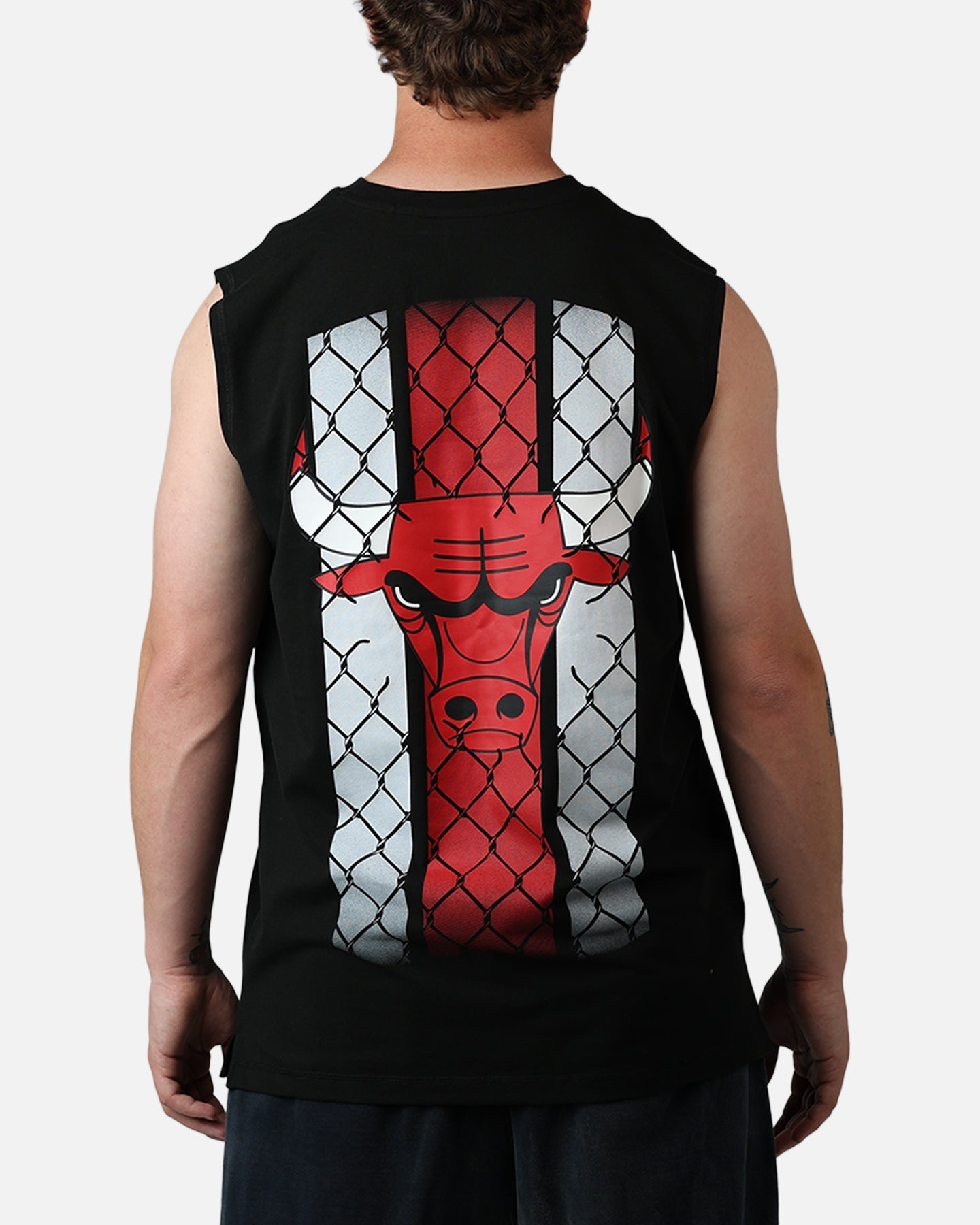 New Era Chicago Bulls Muscle T-Shirt Black