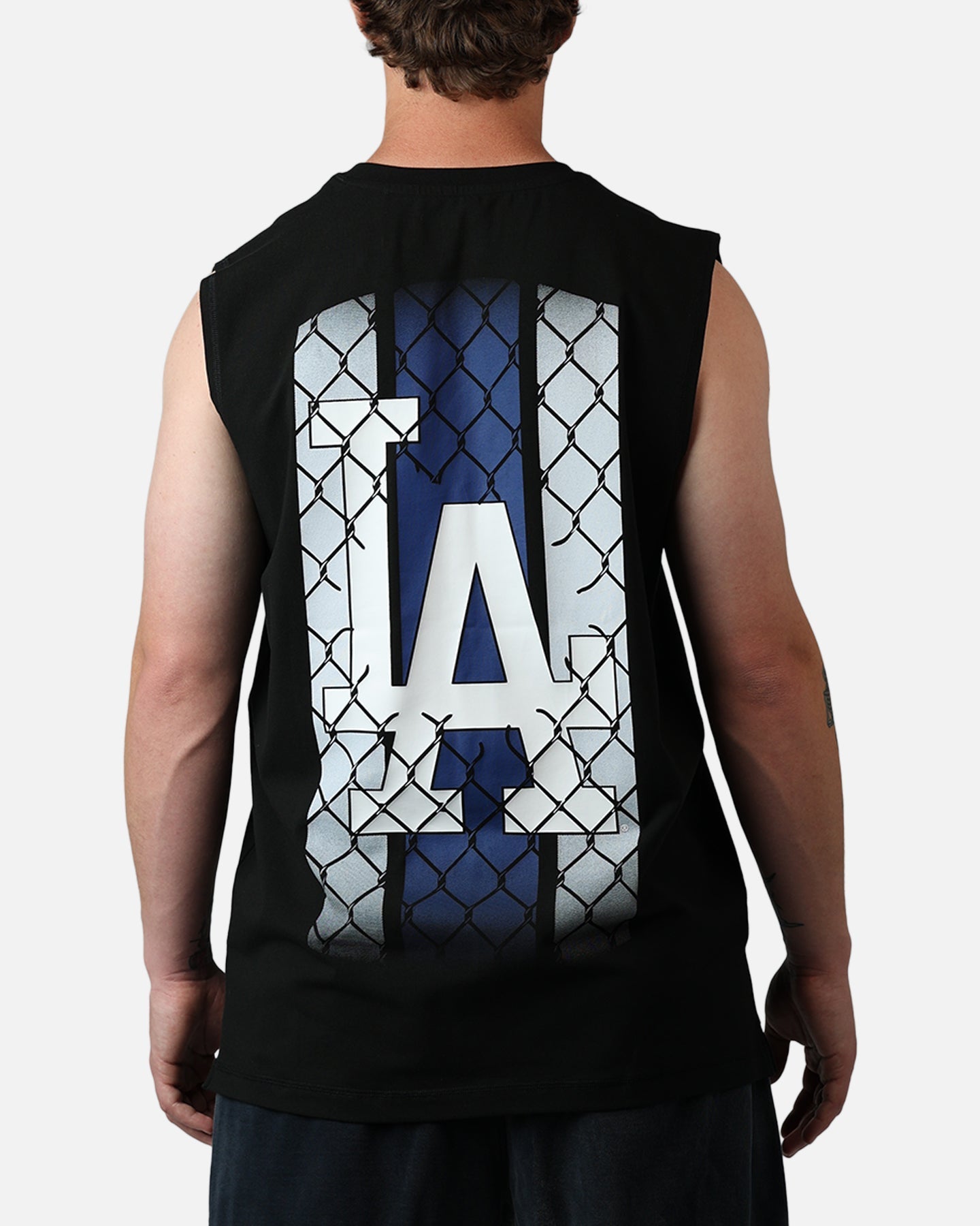New Era Los Angeles Dodgers Muscle T-Shirt Black