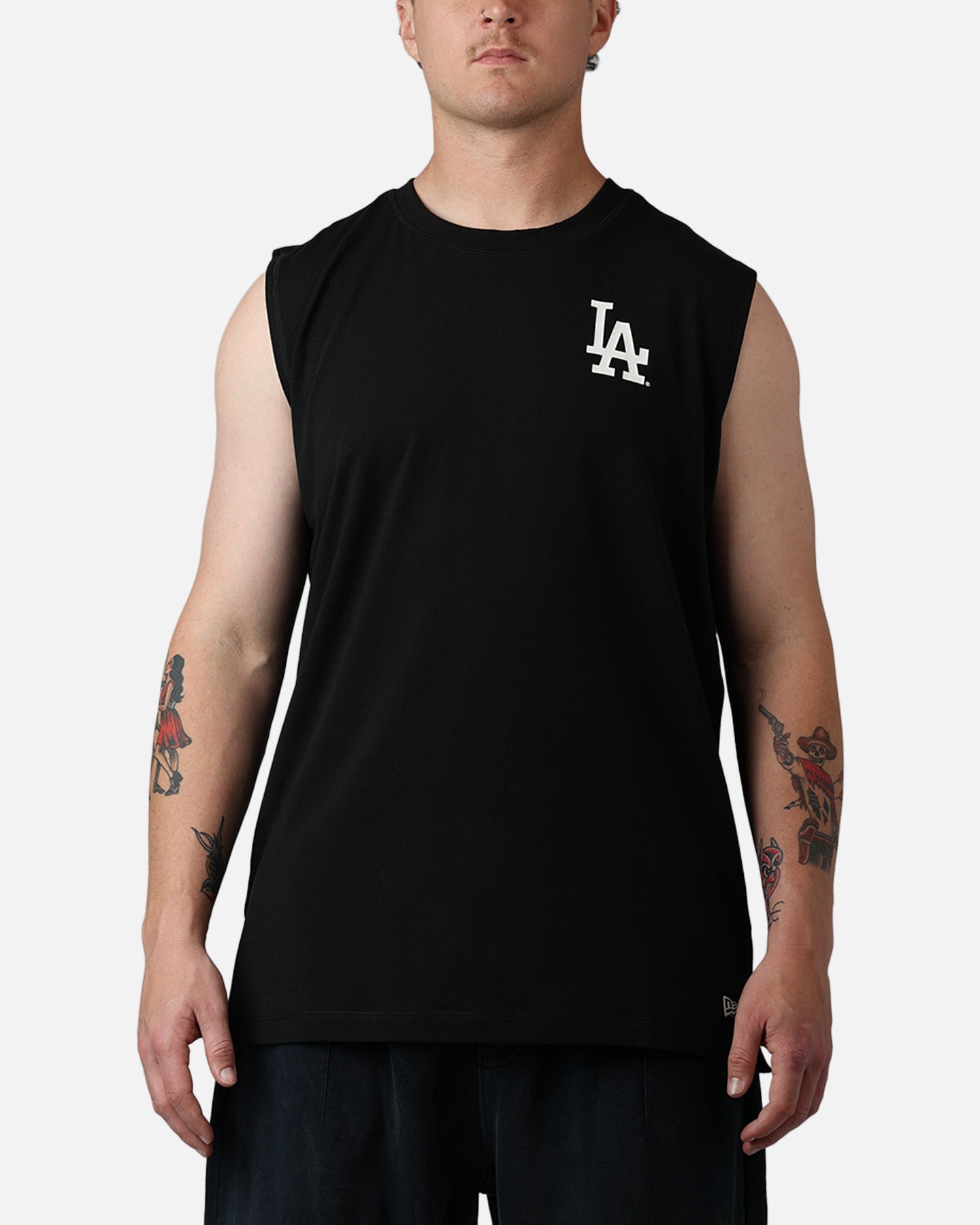 New Era Los Angeles Dodgers Muscle T-Shirt Black